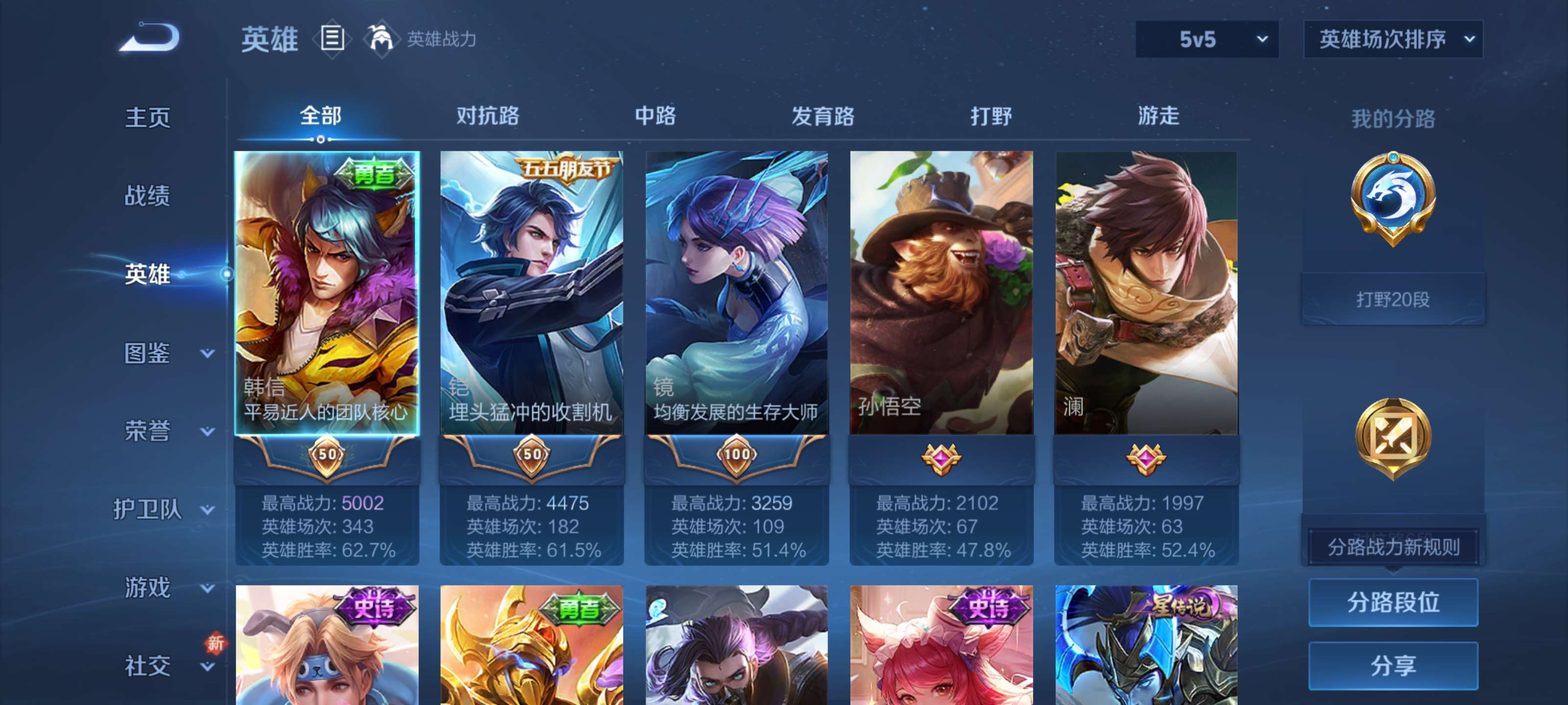 WZZM3390667王者荣耀账号详情图3