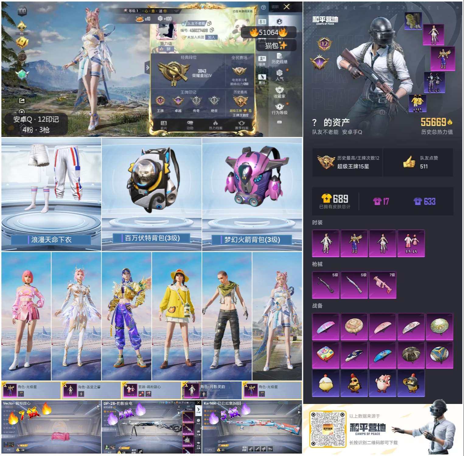 HPSJ3400537和平精英账号详情图3 HPSJ3400537和平精英账号详情图3