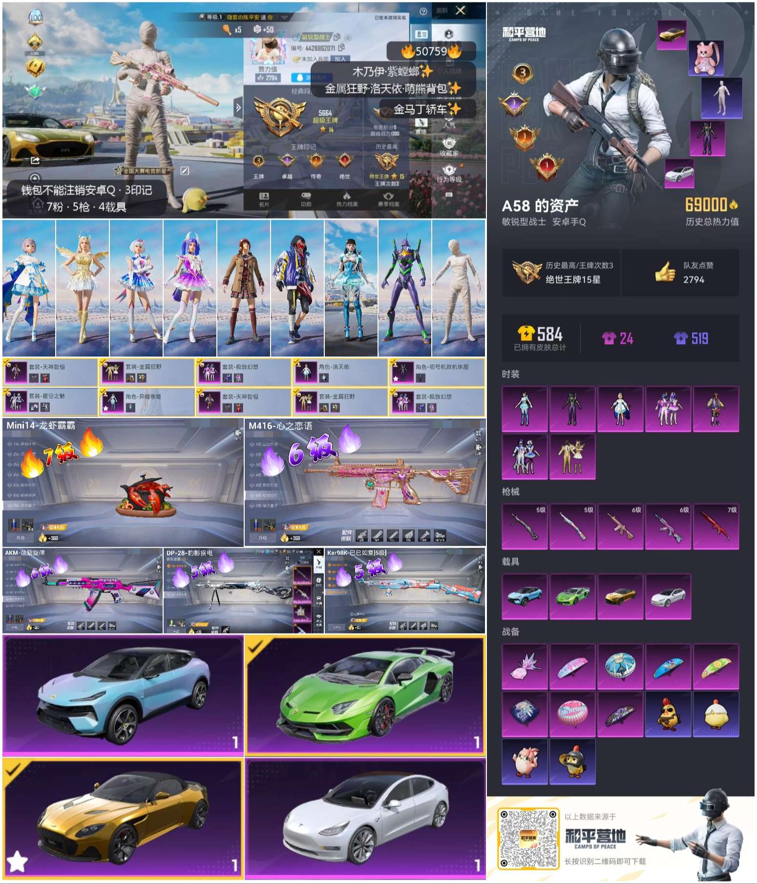 HPSJ3396368和平精英账号详情图5 HPSJ3396368和平精英账号详情图5