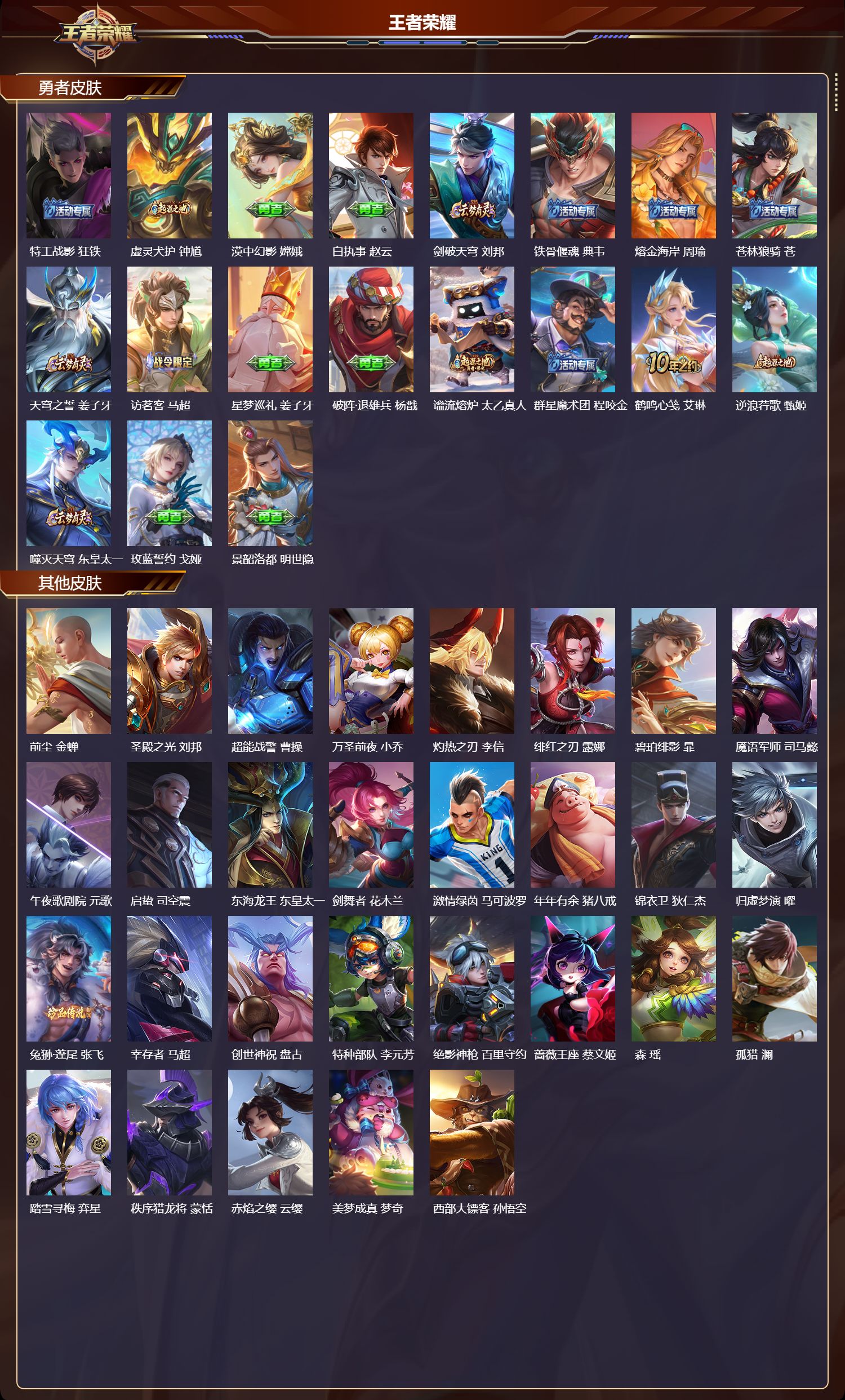 WZMK3386173王者荣耀账号详情图4