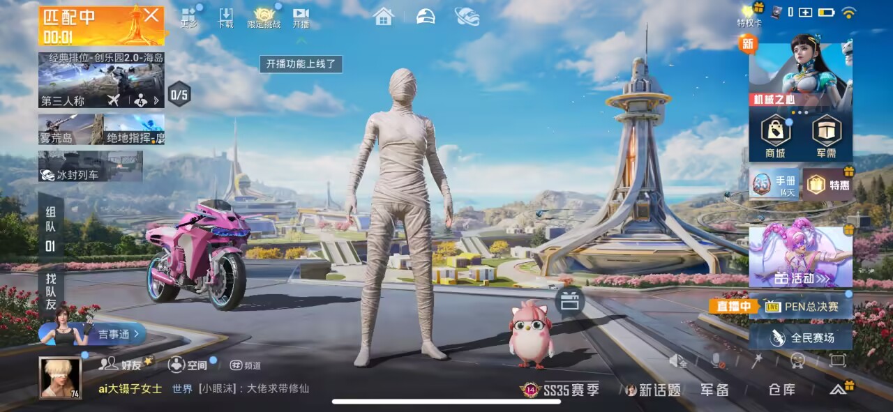 HPSJ3396391和平精英账号详情图3 HPSJ3396391和平精英账号详情图3