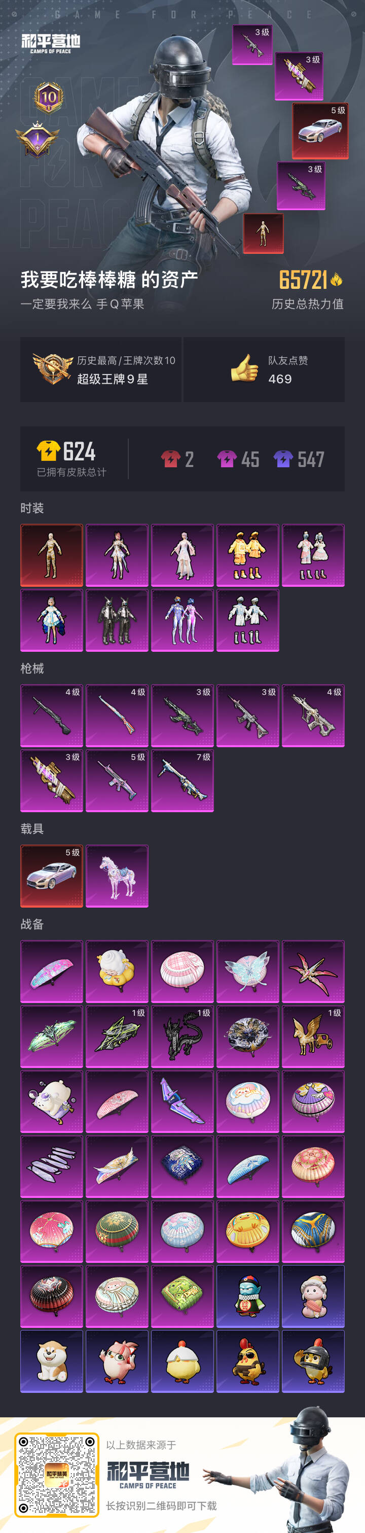 HPSJ3396361和平精英账号详情图4 HPSJ3396361和平精英账号详情图4