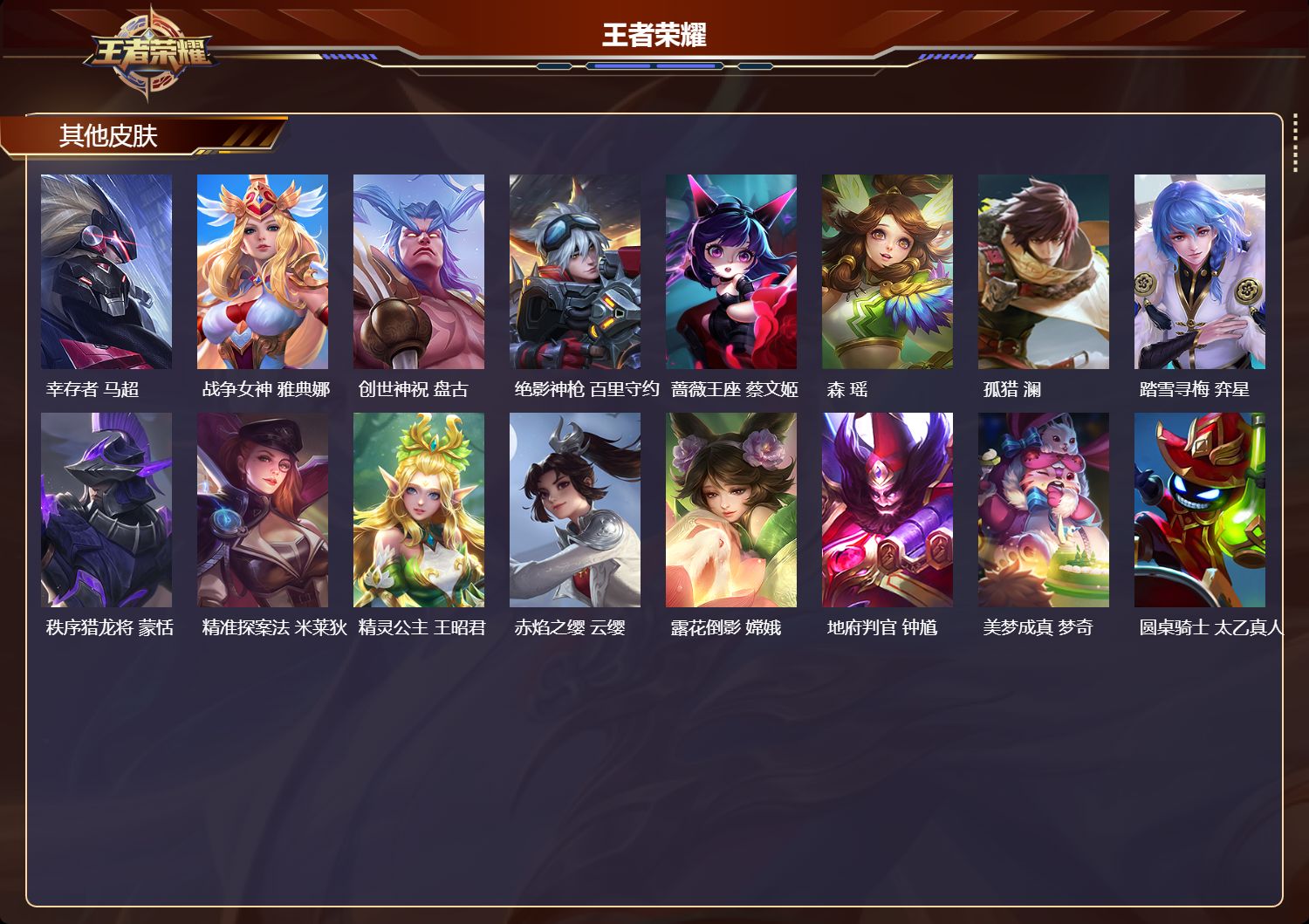 WZMK3386186王者荣耀账号详情图5