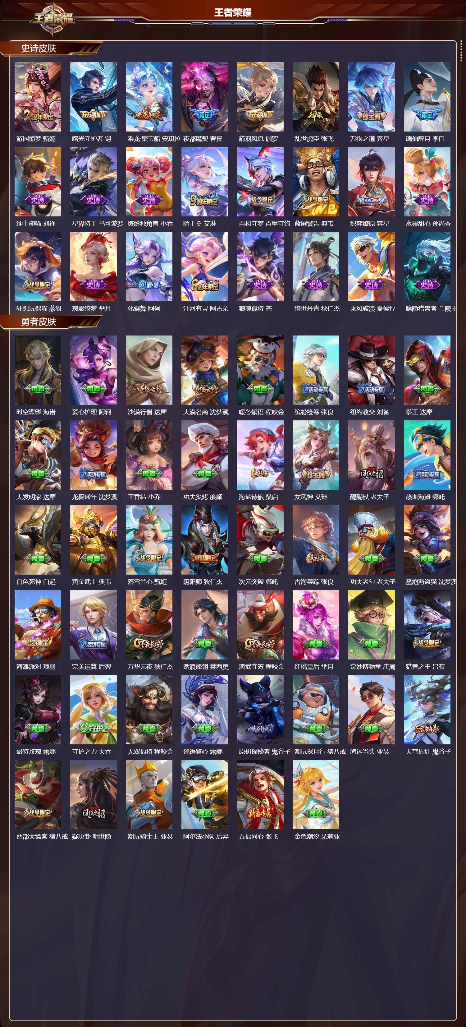 WZMK3386196王者荣耀账号详情图4 WZMK3386196王者荣耀账号详情图4