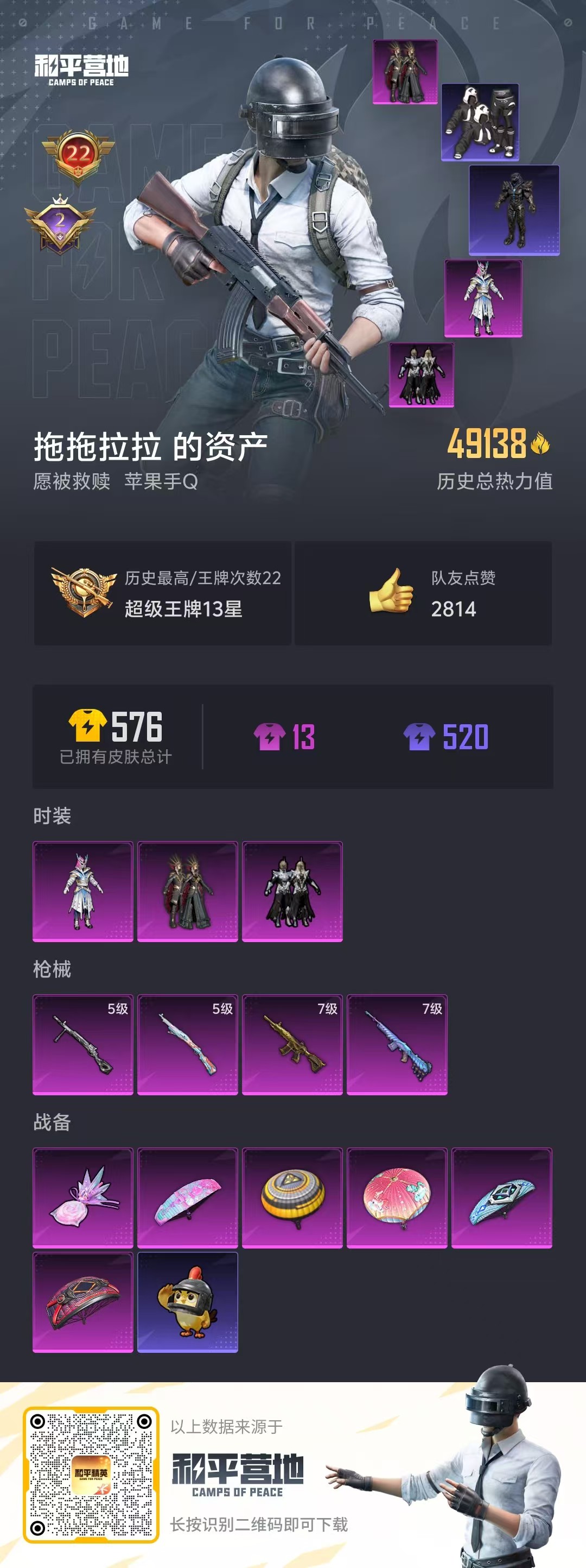 HPSJ3397492和平精英账号详情图3 HPSJ3397492和平精英账号详情图3