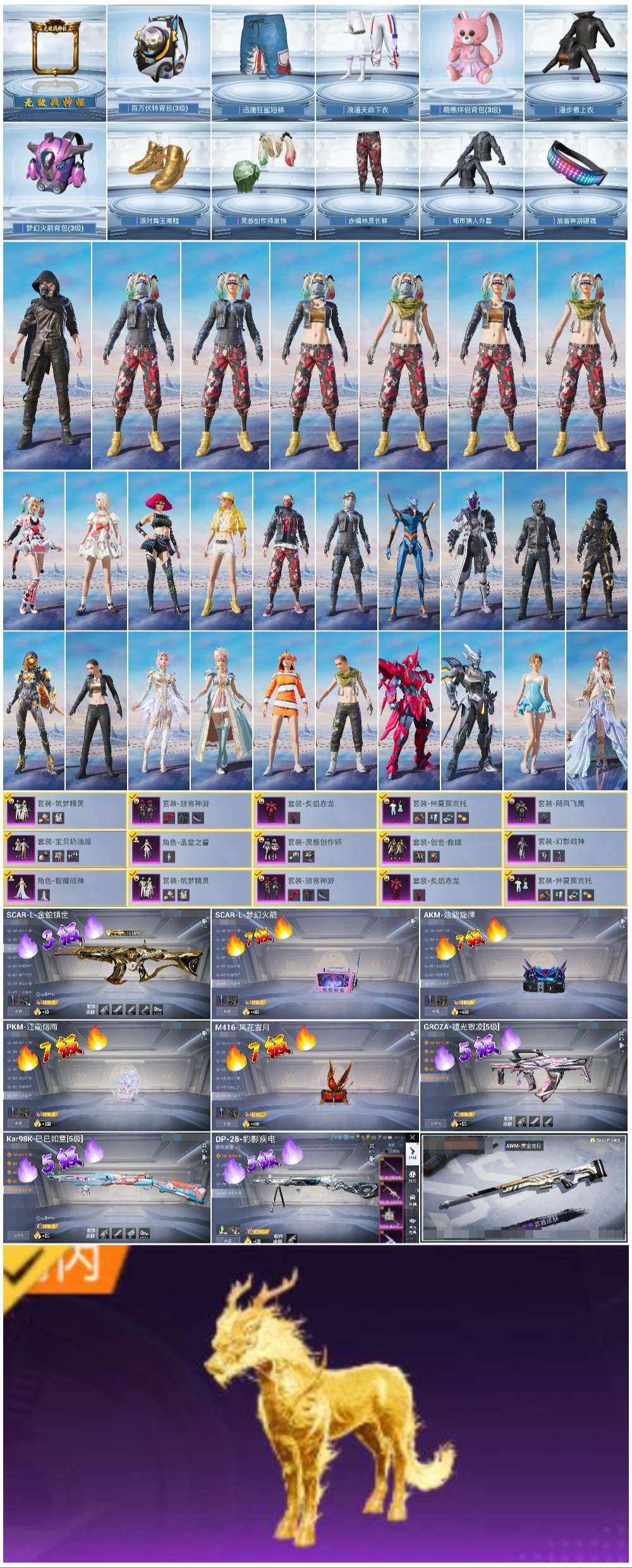 HPSJ3397566和平精英账号详情图5 HPSJ3397566和平精英账号详情图5