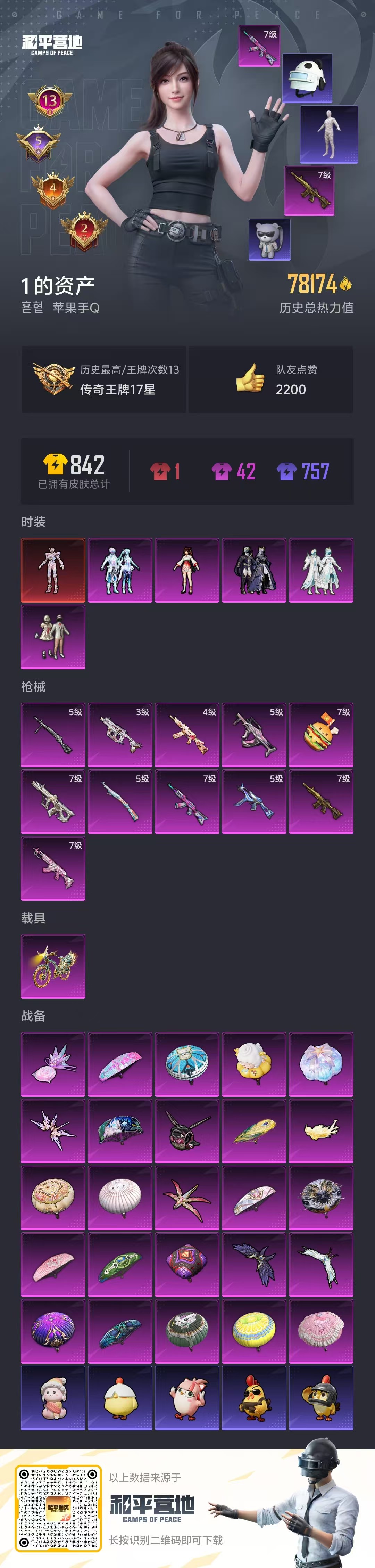 HPSJ3401835和平精英账号详情图4 HPSJ3401835和平精英账号详情图4