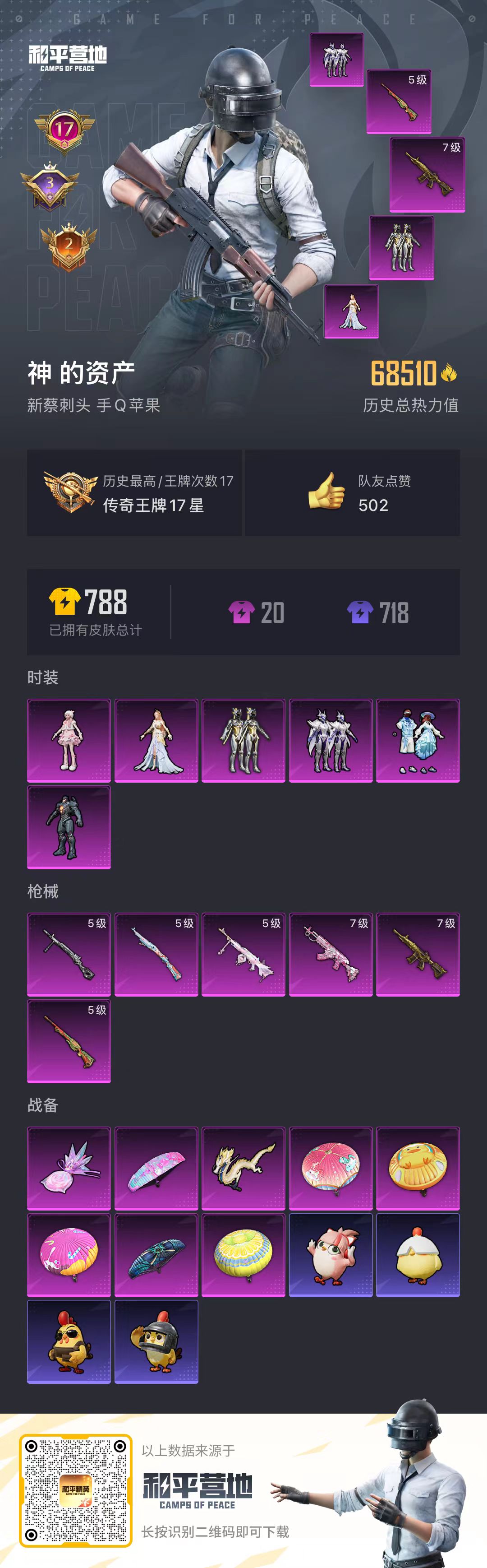 HPSJ3397528和平精英账号详情图2 HPSJ3397528和平精英账号详情图2