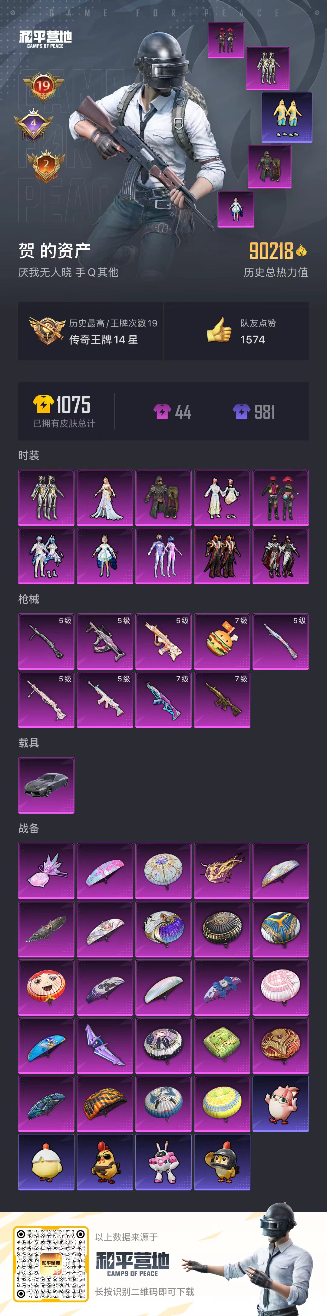 HPSJ3403108和平精英账号详情图4 HPSJ3403108和平精英账号详情图4