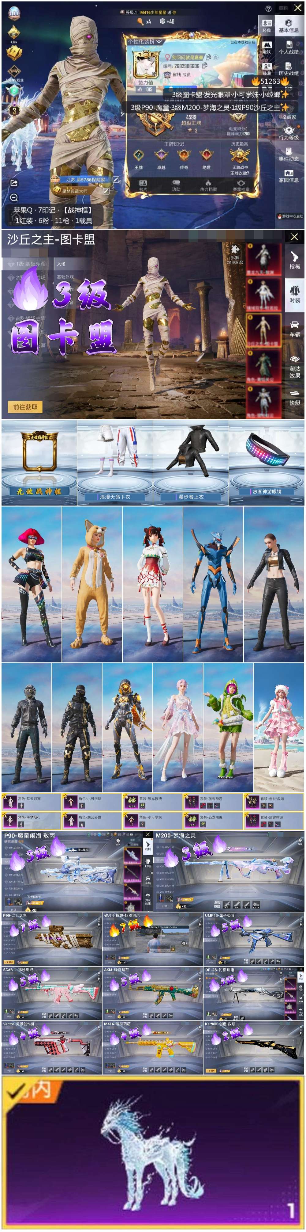 HPSJ3403109和平精英账号详情图3 HPSJ3403109和平精英账号详情图3