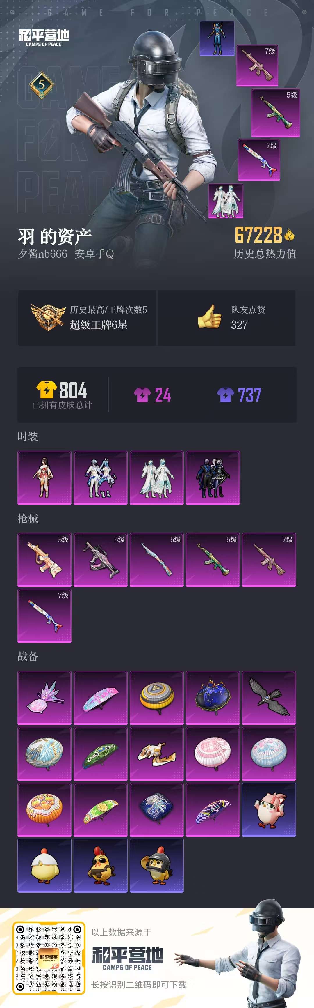 HPSJ3398410和平精英账号详情图4 HPSJ3398410和平精英账号详情图4