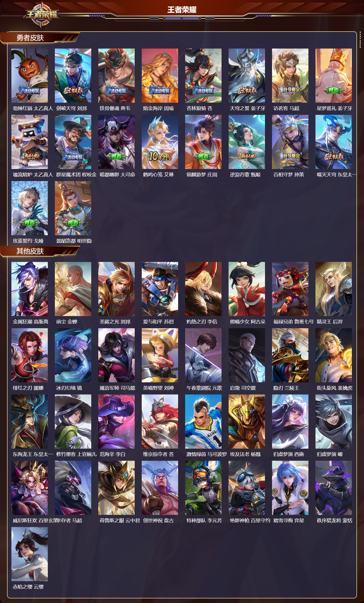 WZMK3387568王者荣耀账号详情图4