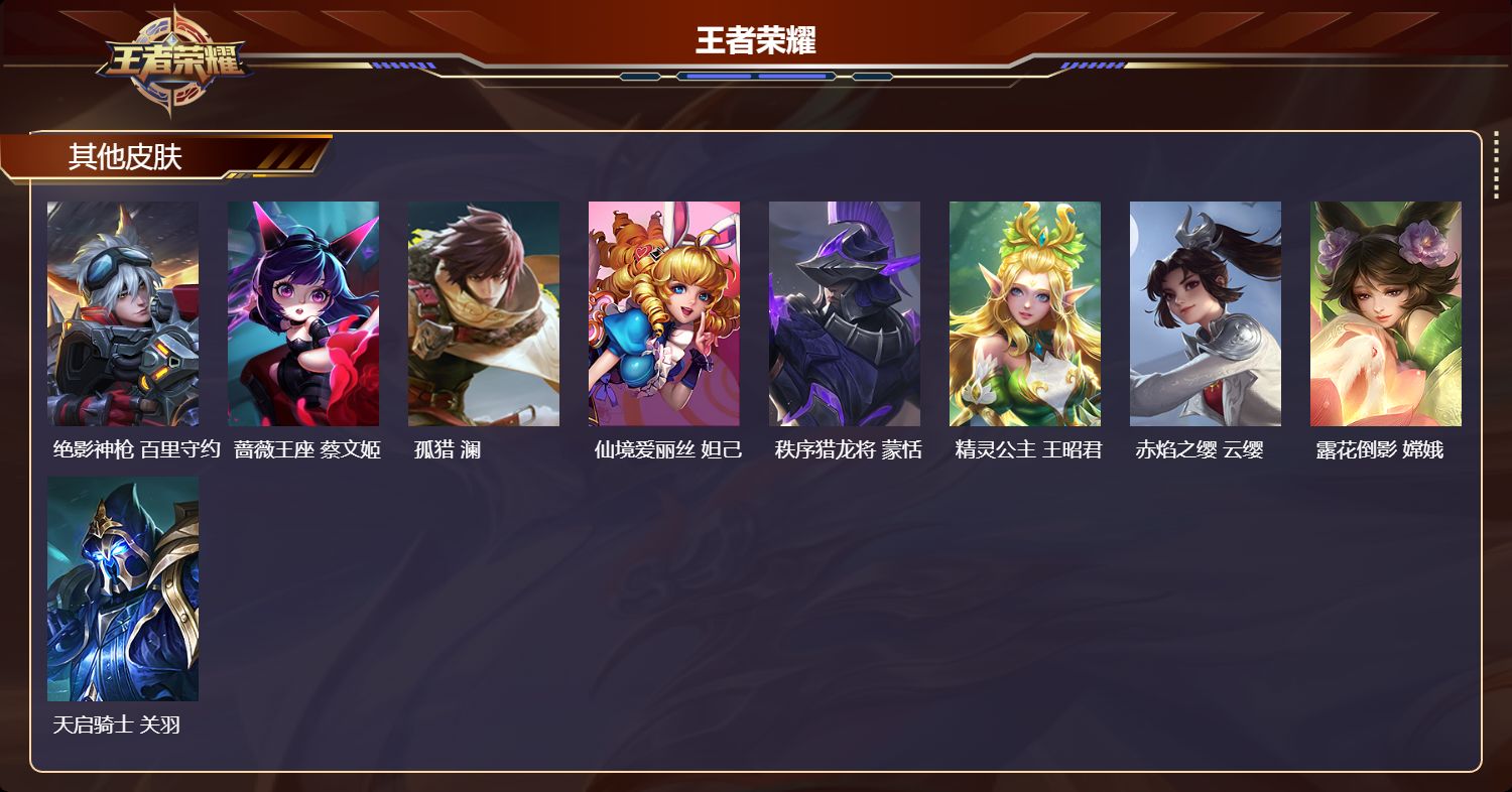 WZMK3387575王者荣耀账号详情图4