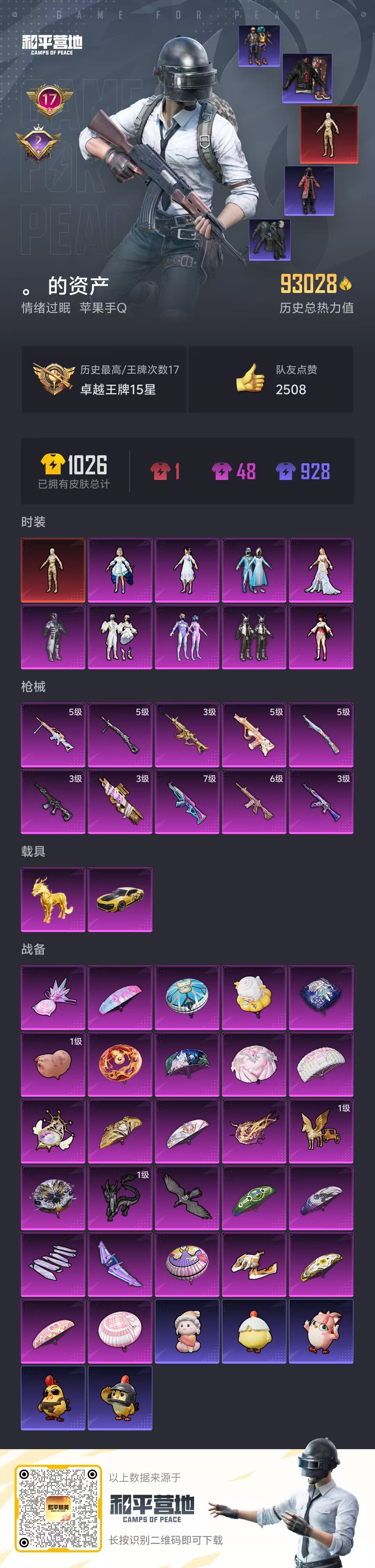 HPSJ3400577和平精英账号详情图4 HPSJ3400577和平精英账号详情图4