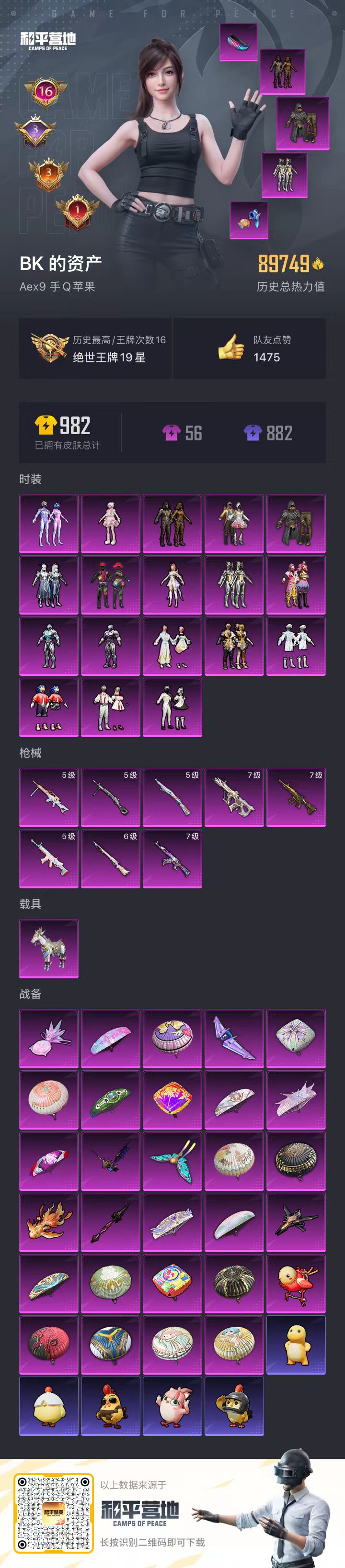 HPSJ3403121和平精英账号详情图4 HPSJ3403121和平精英账号详情图4