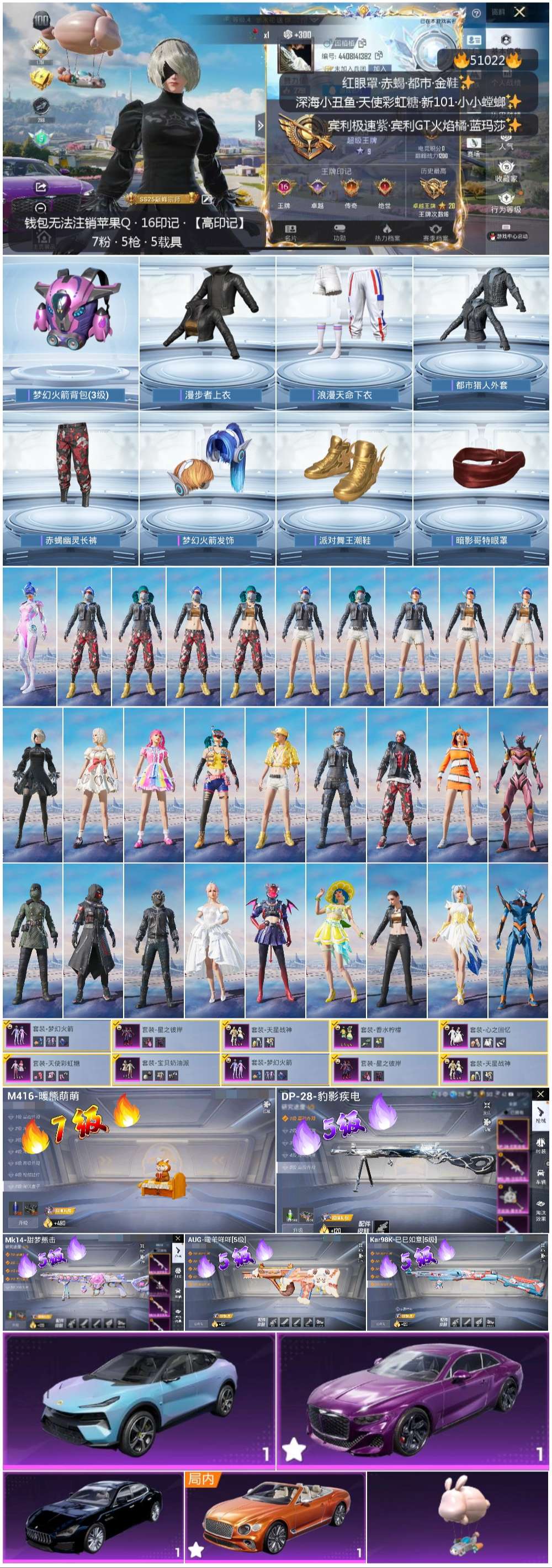 HPSJ3398415和平精英账号详情图5 HPSJ3398415和平精英账号详情图5