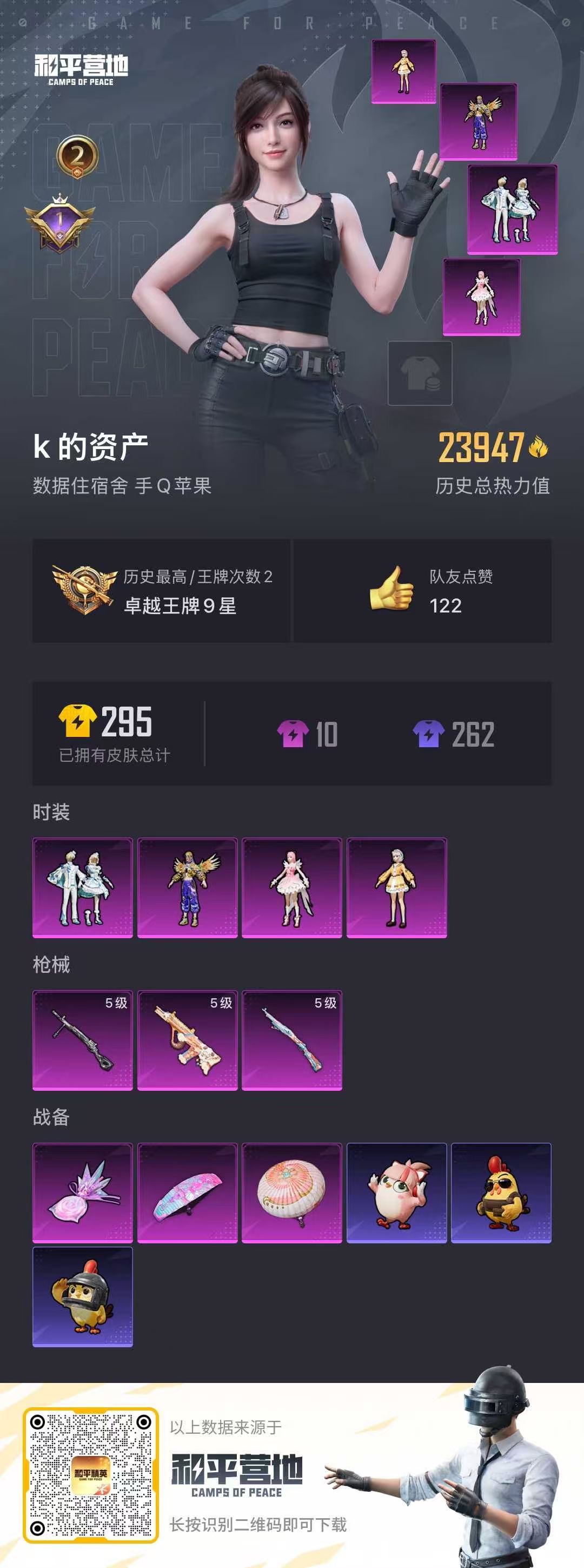 HPSJ3403105和平精英账号详情图4 HPSJ3403105和平精英账号详情图4