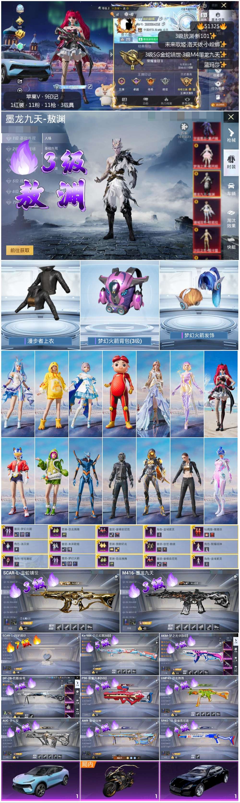 HPSJ3401084和平精英账号详情图3 HPSJ3401084和平精英账号详情图3