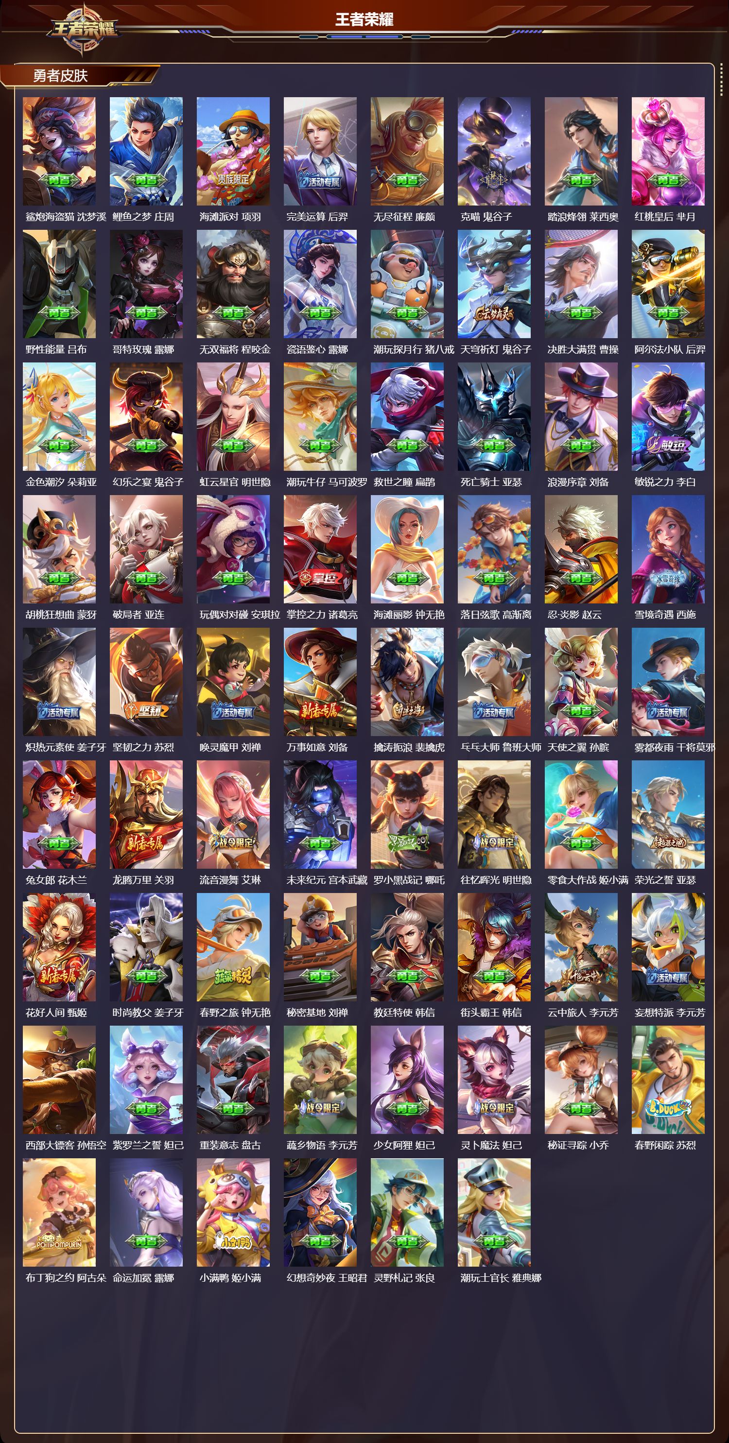 WZCMW413247王者荣耀账号详情图4