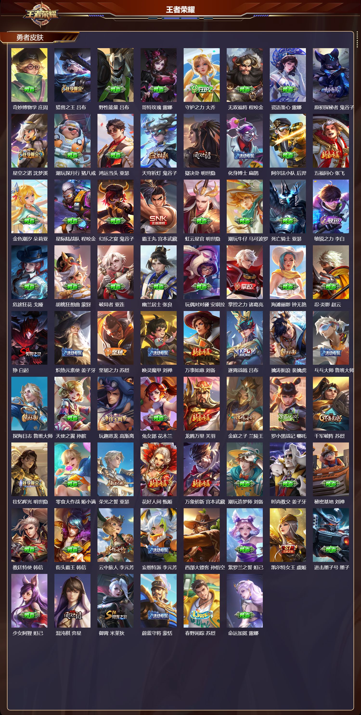 WZMK3389053王者荣耀账号详情图4 WZMK3389053王者荣耀账号详情图4