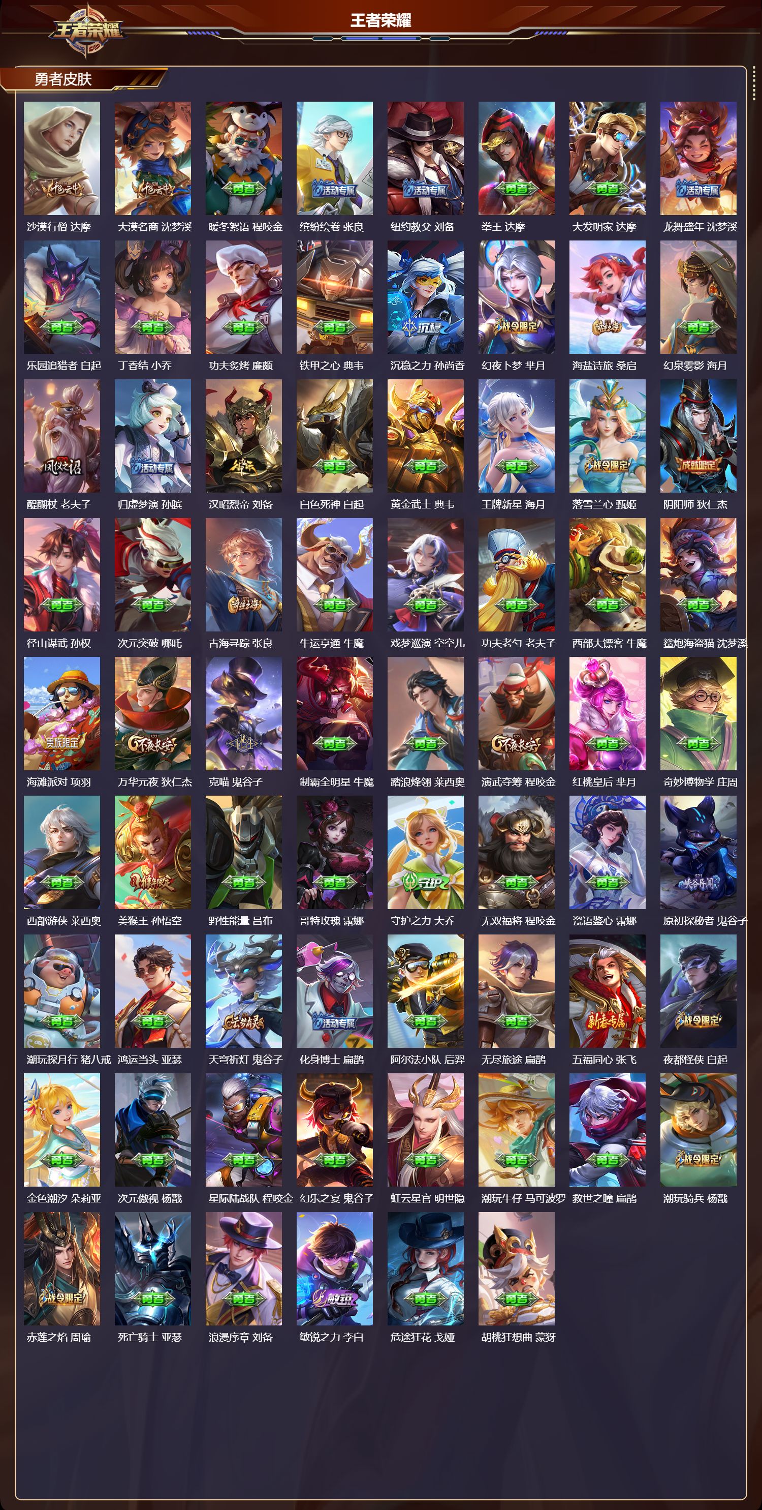 WZMK3391074王者荣耀账号详情图4 WZMK3391074王者荣耀账号详情图4