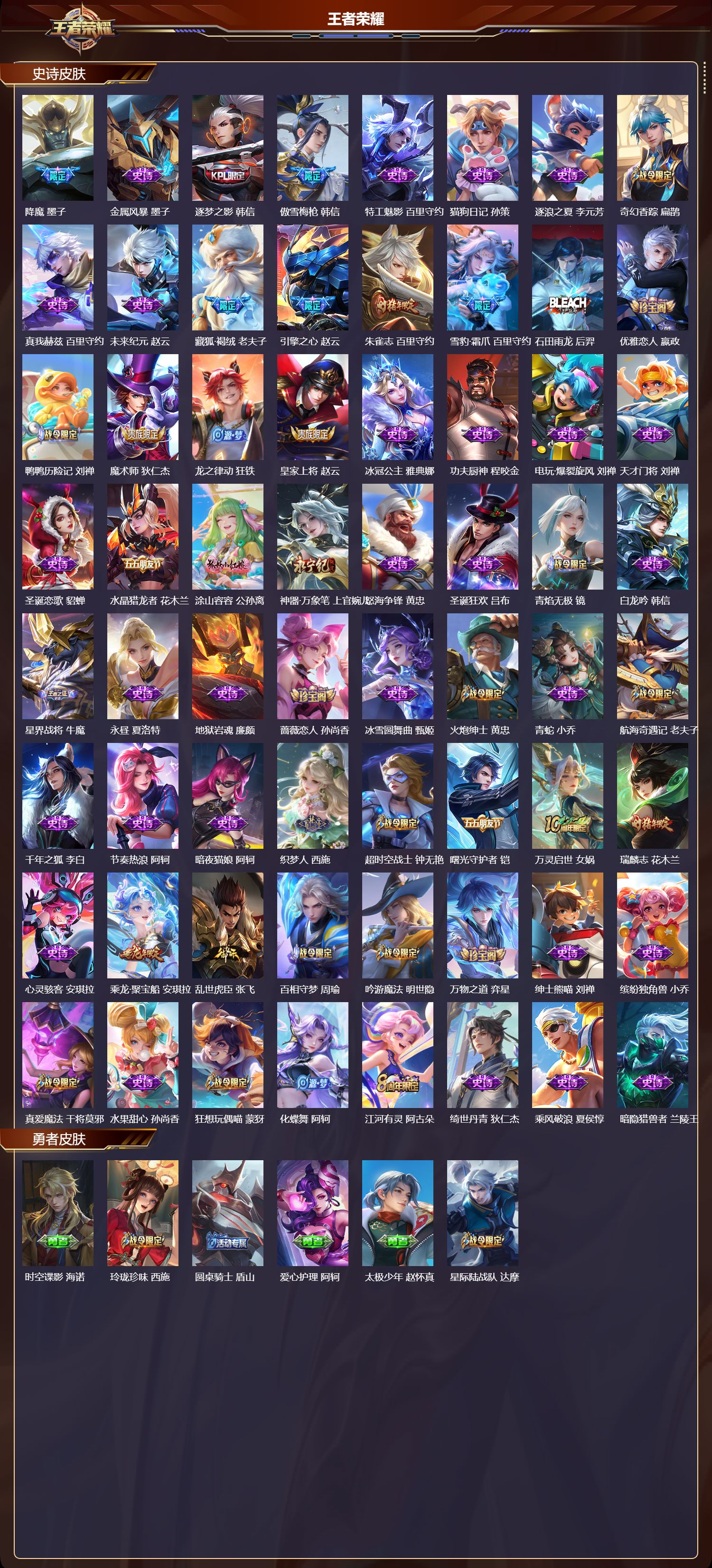 WZMK3391074王者荣耀账号详情图3 WZMK3391074王者荣耀账号详情图3