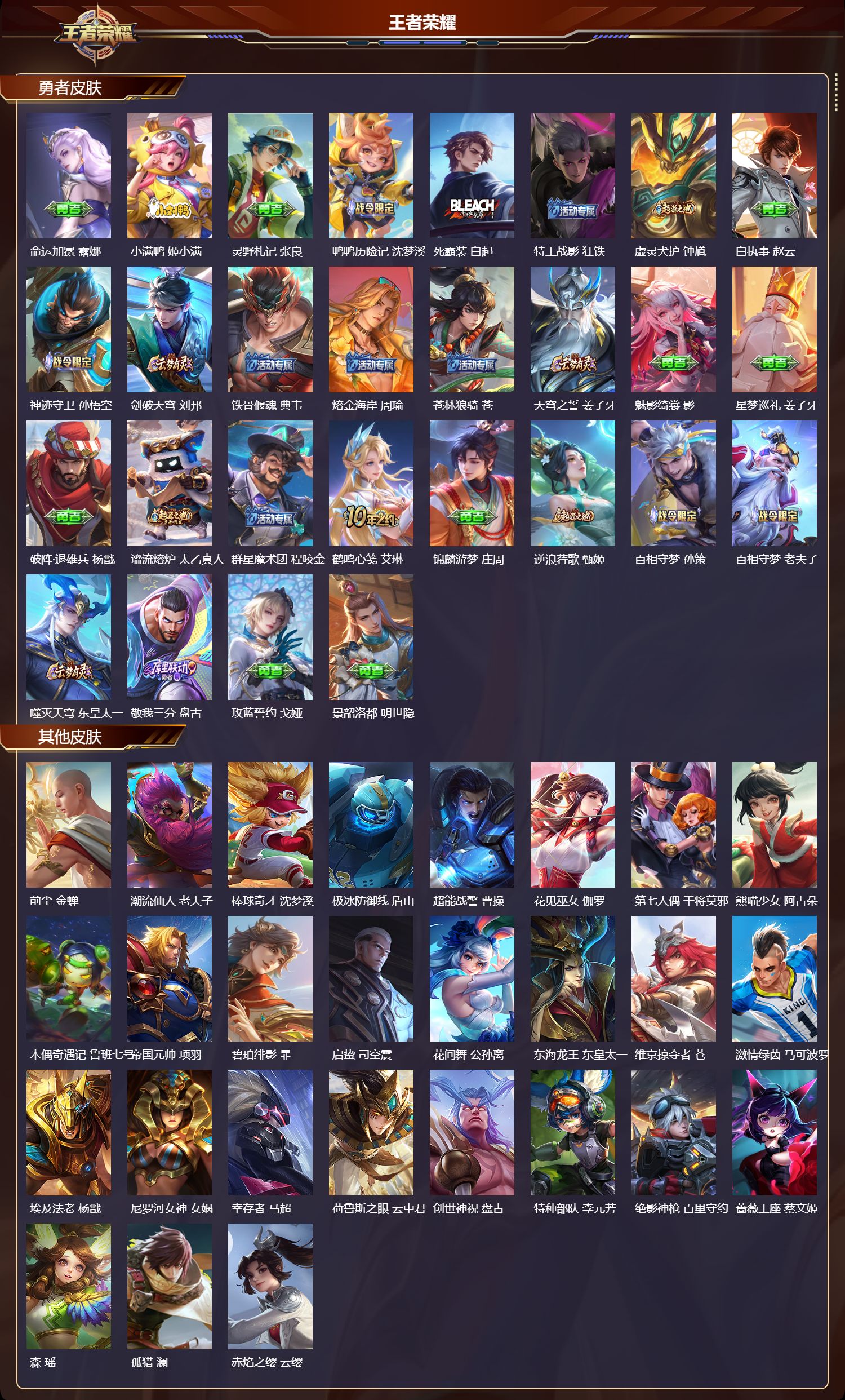 WZMK3391076王者荣耀账号详情图4