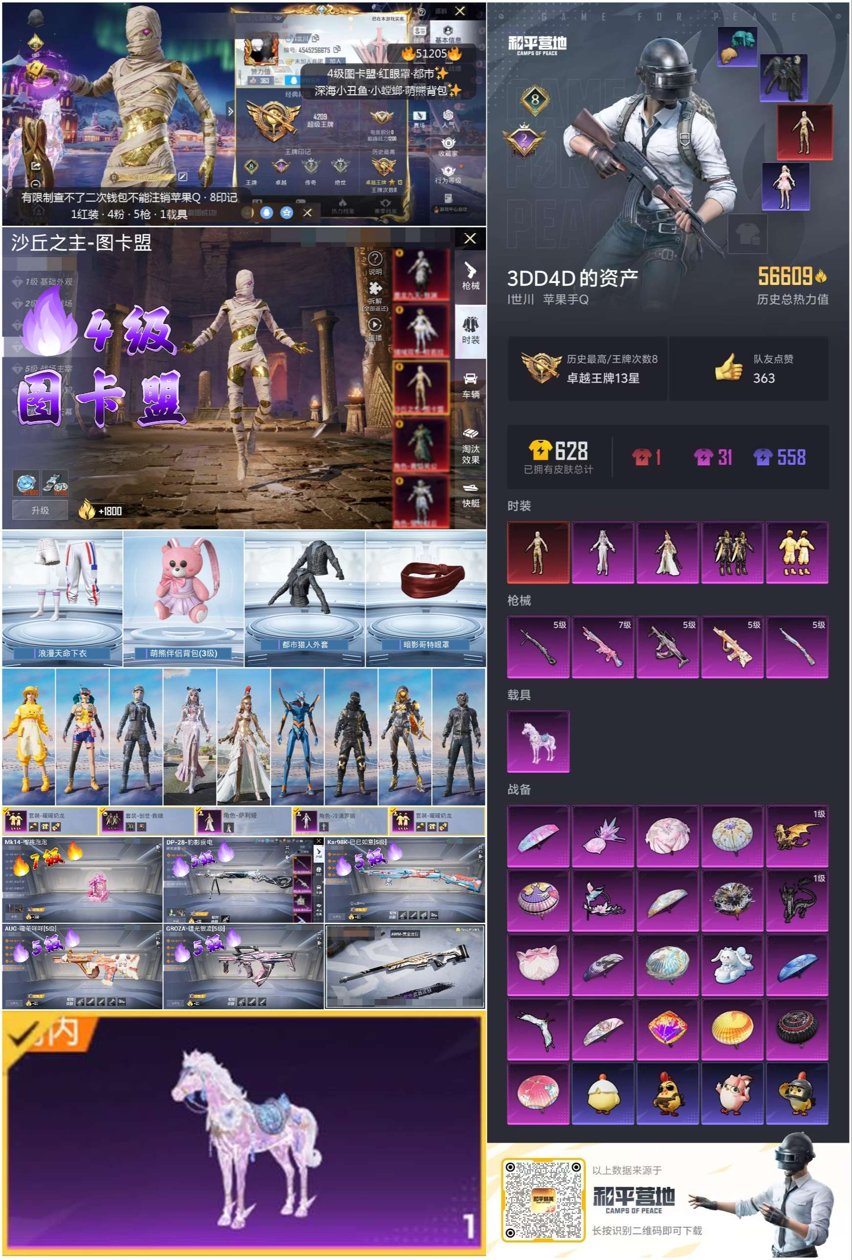 HPSJ3401852和平精英账号详情图5 HPSJ3401852和平精英账号详情图5