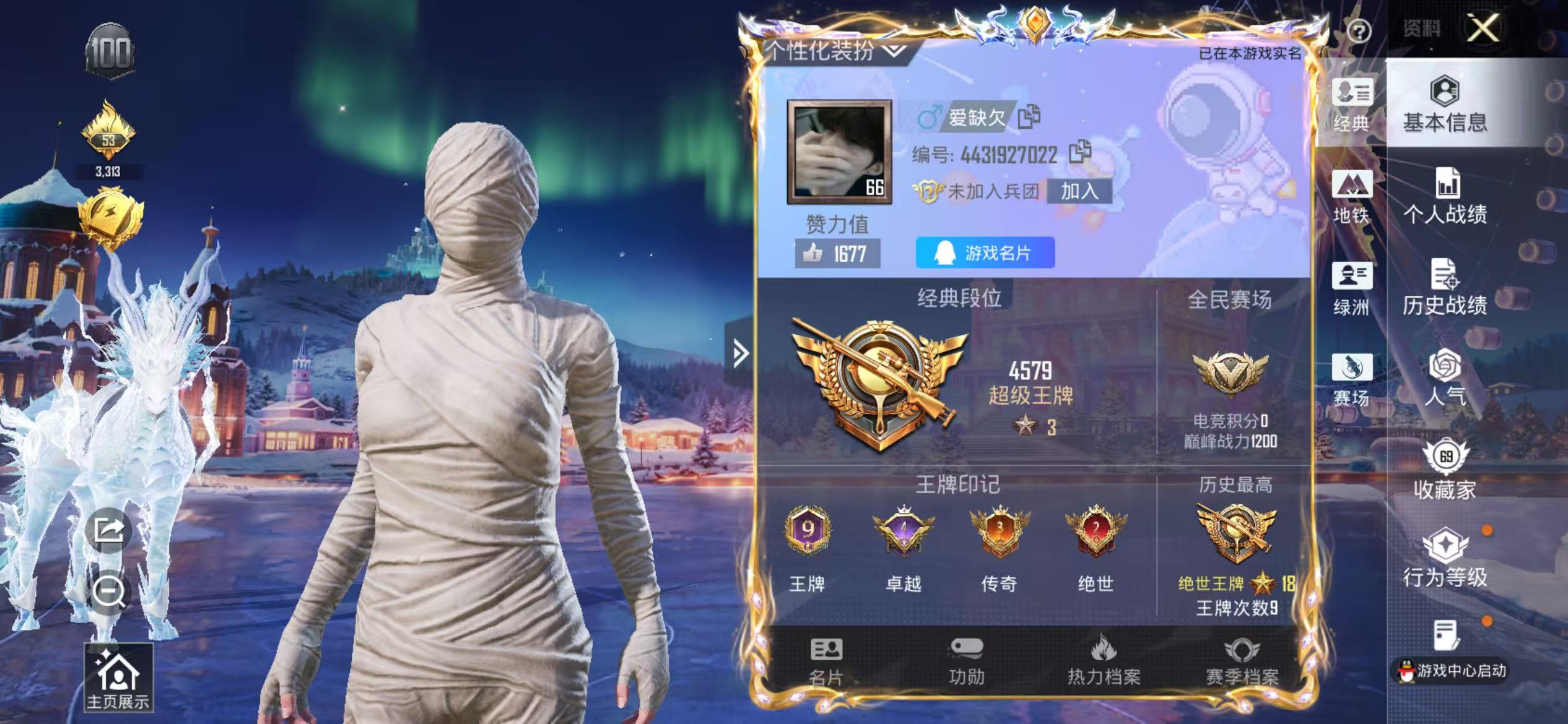 HPSJ3401912和平精英账号详情图2 HPSJ3401912和平精英账号详情图2