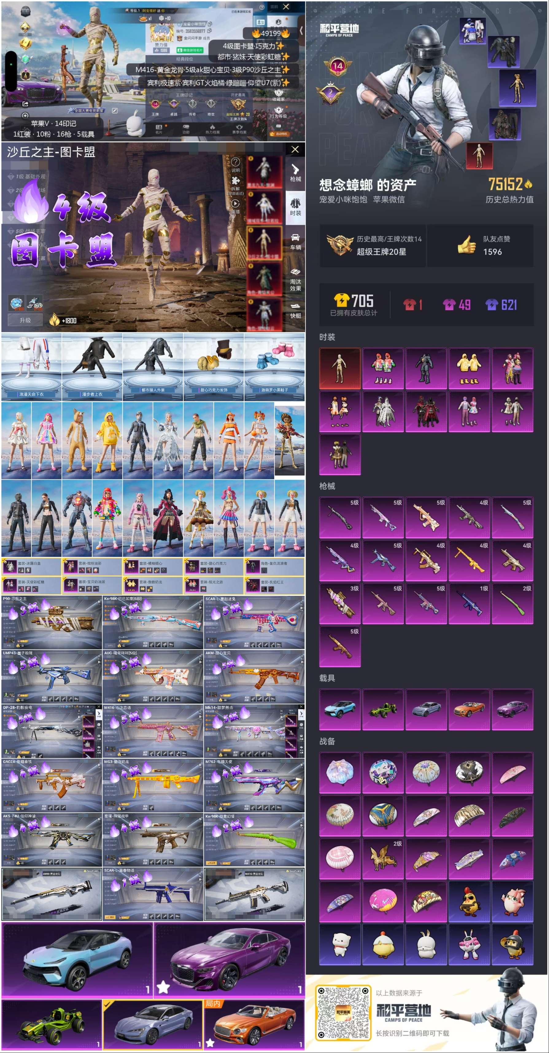 HPSJ3402103和平精英账号详情图3 HPSJ3402103和平精英账号详情图3