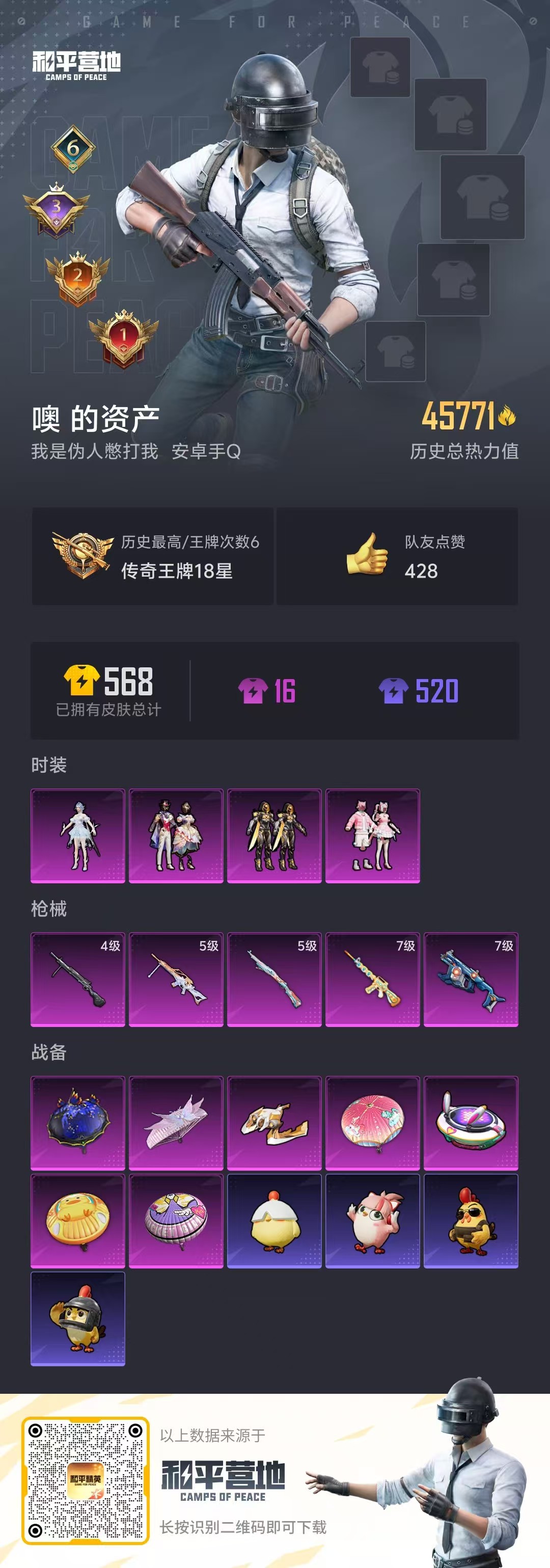 HPSJ3401919和平精英账号详情图4 HPSJ3401919和平精英账号详情图4