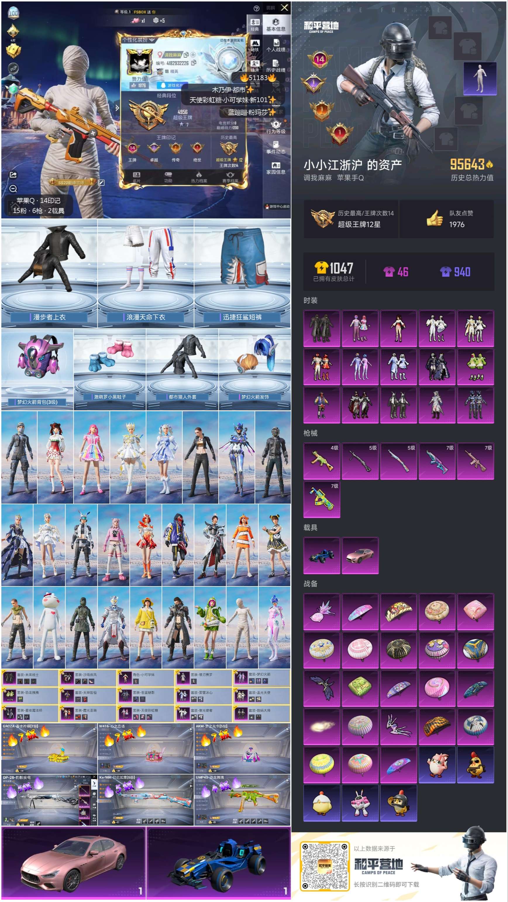 HPSJ3401905和平精英账号详情图5 HPSJ3401905和平精英账号详情图5