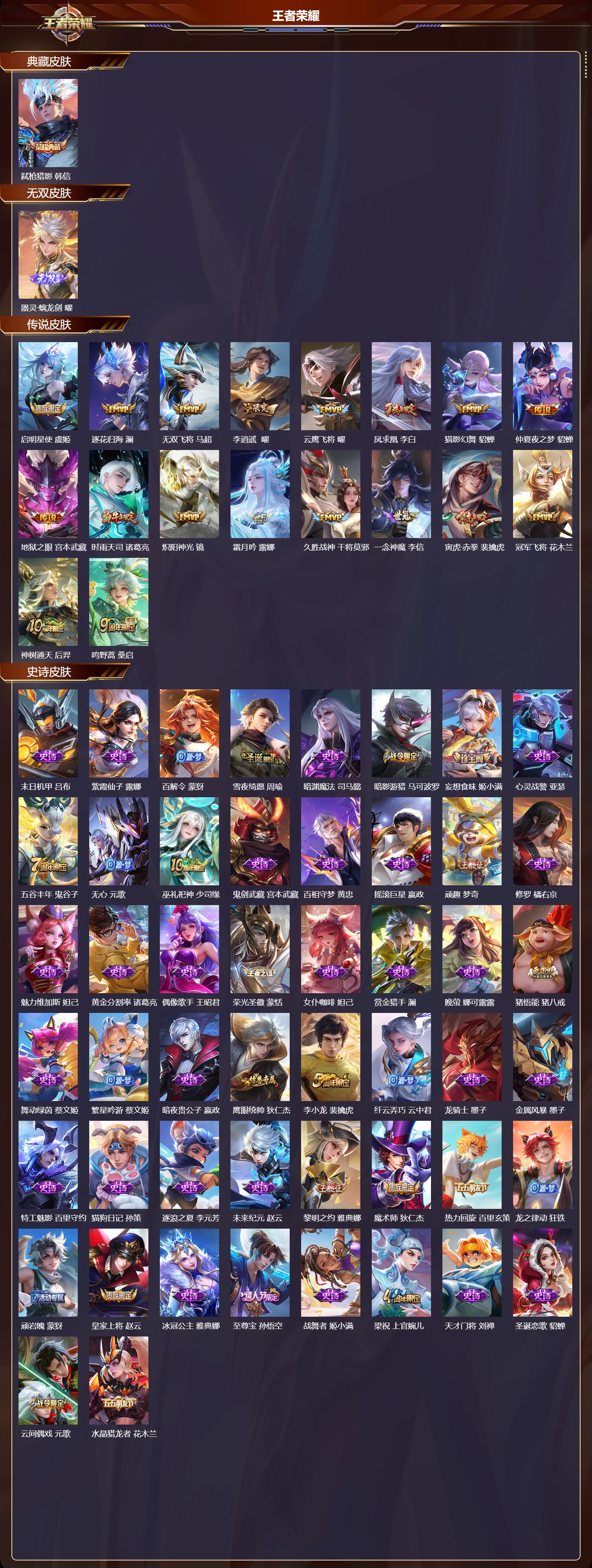 WZYD3343922王者荣耀账号详情图2