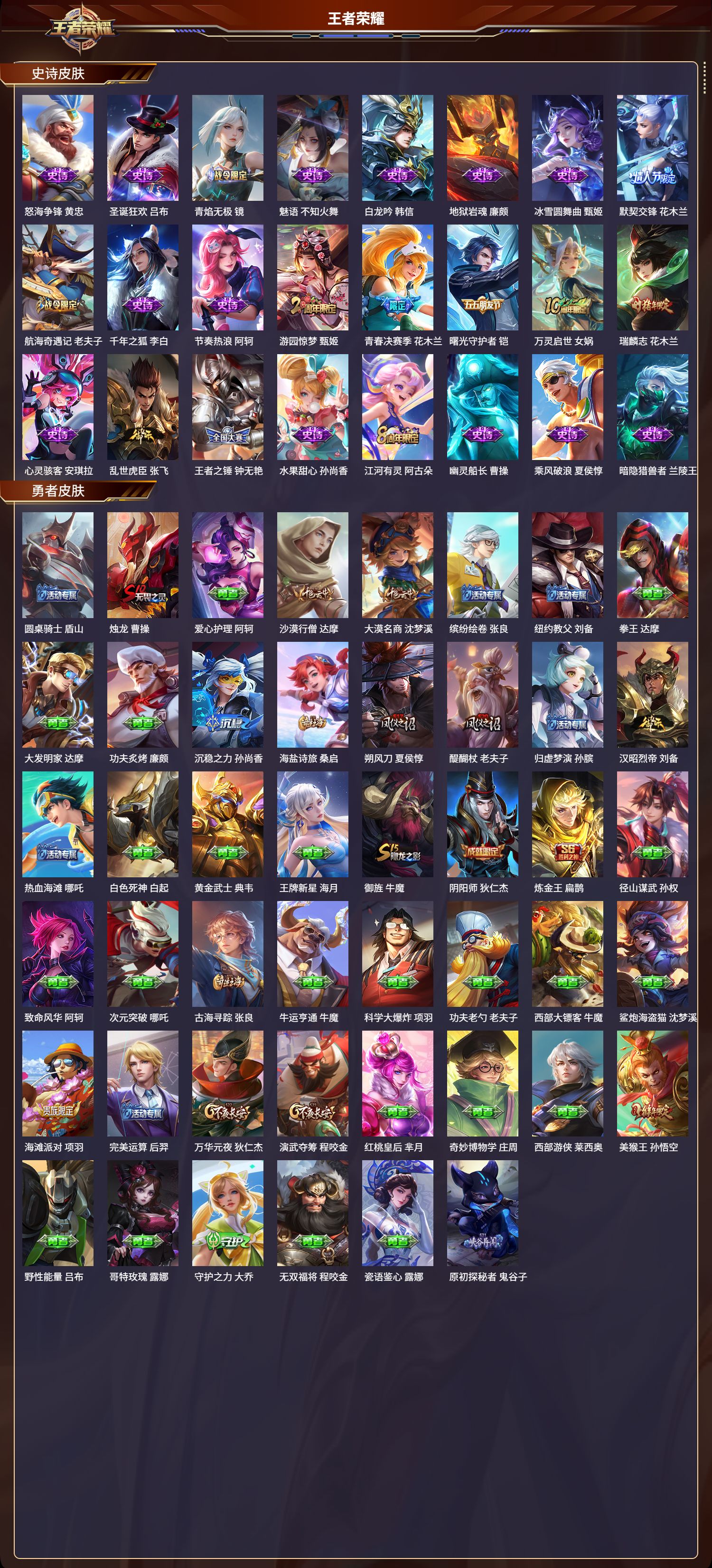 WZMK3344451王者荣耀账号详情图3