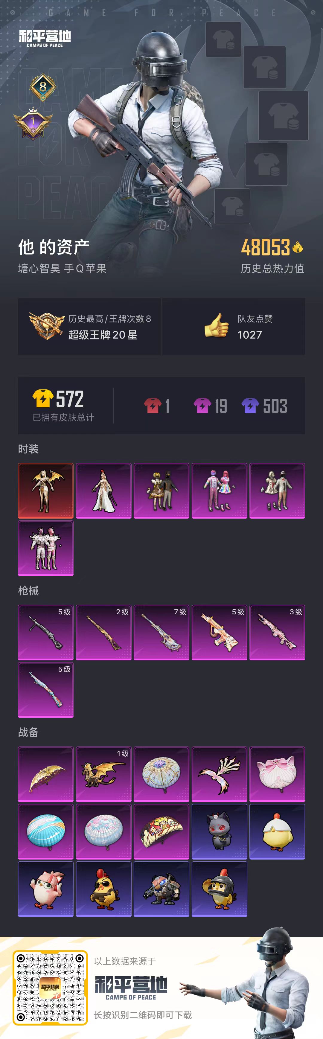 HPSJ3403150和平精英账号详情图3 HPSJ3403150和平精英账号详情图3