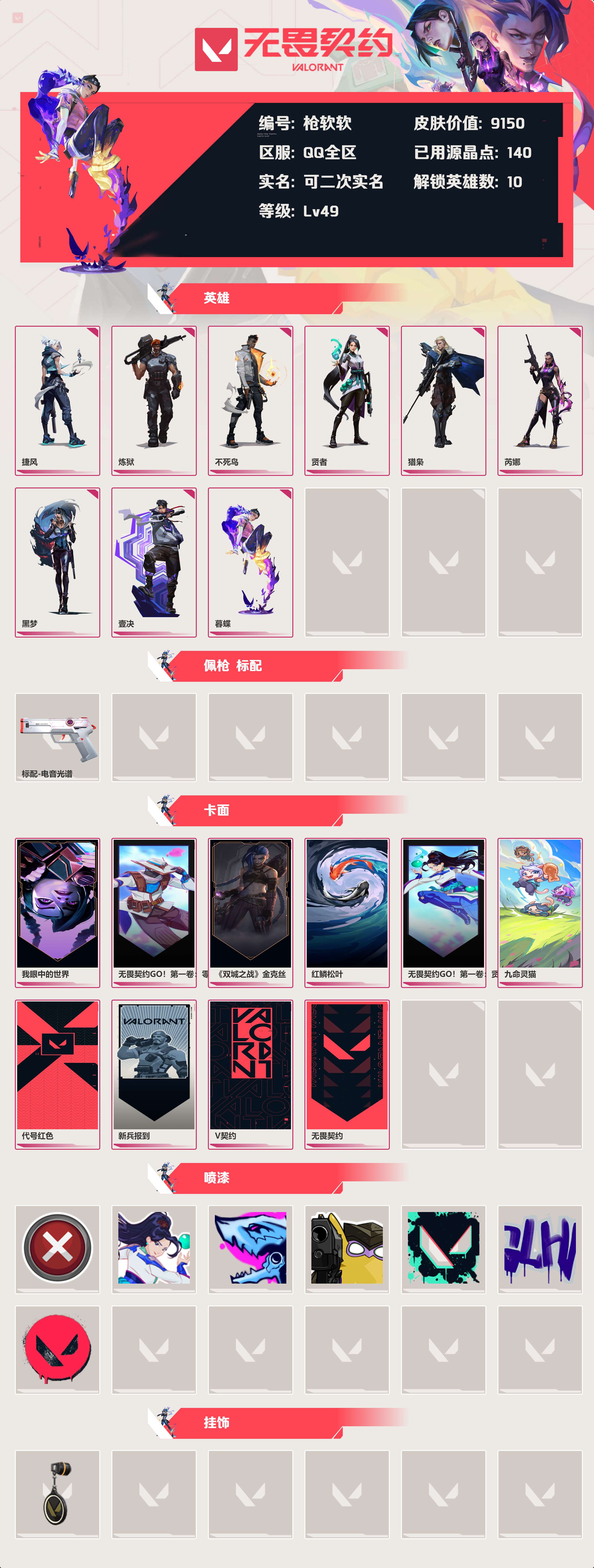 WWQLX424728无畏契约账号详情图2