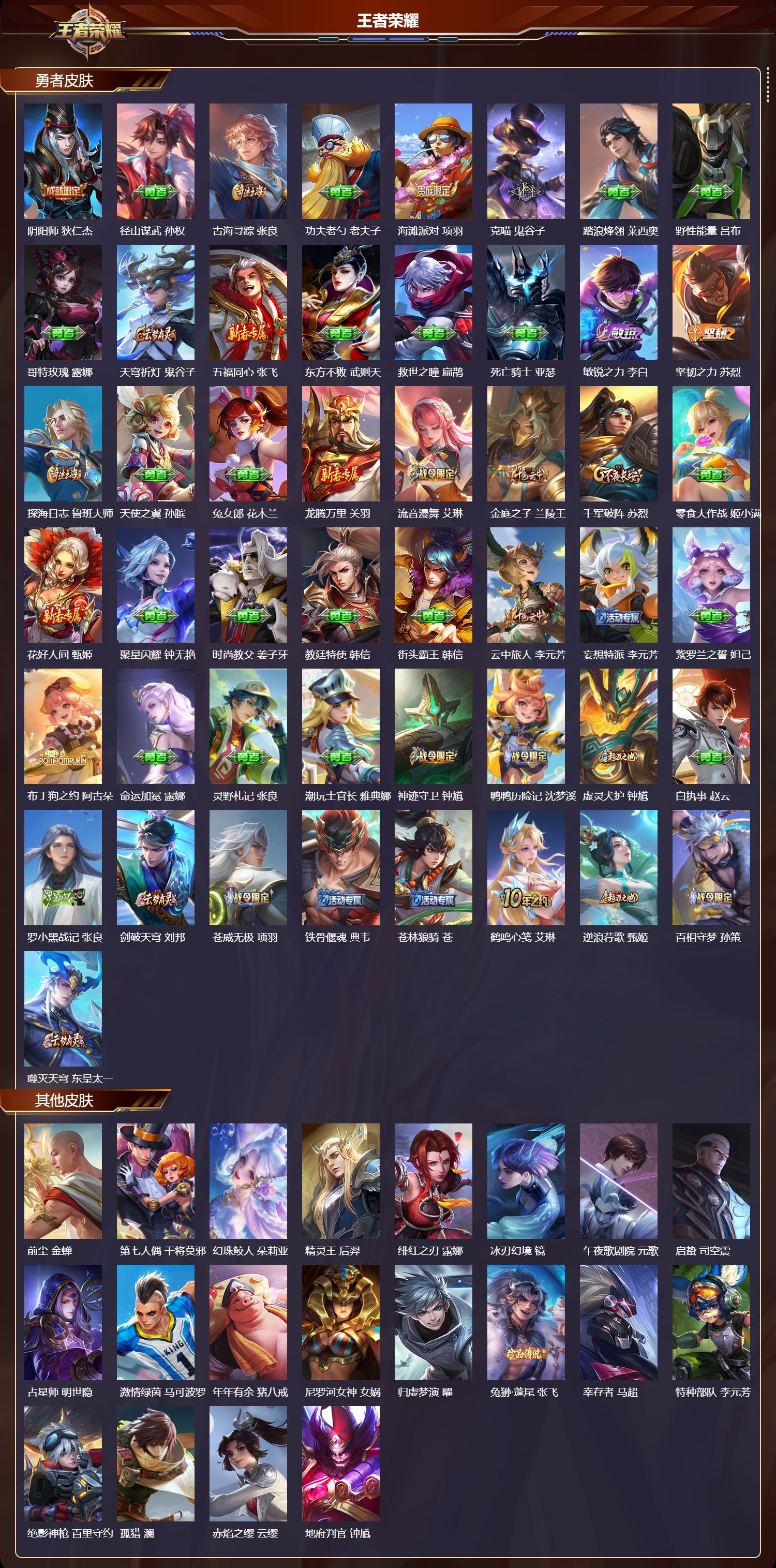 WZMK3394851王者荣耀账号详情图3 WZMK3394851王者荣耀账号详情图3