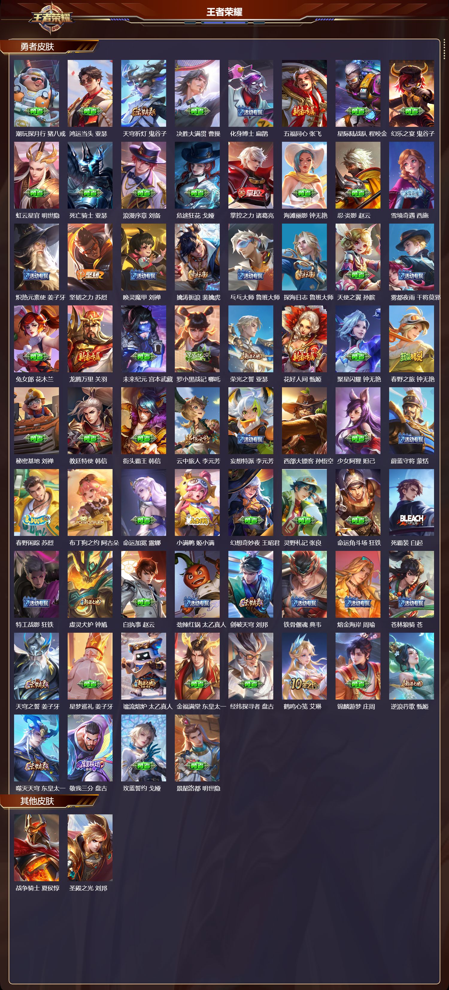 WZMK3393270王者荣耀账号详情图3 WZMK3393270王者荣耀账号详情图3