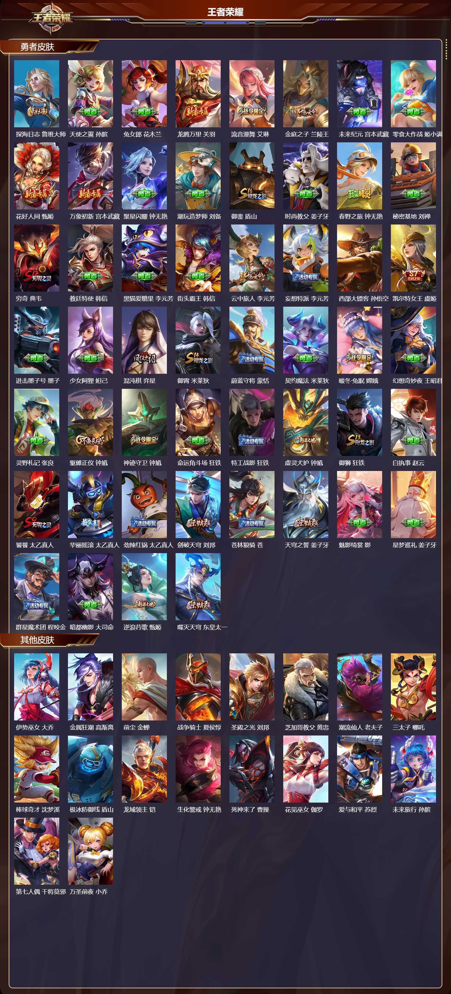 WZMK3394847王者荣耀账号详情图5