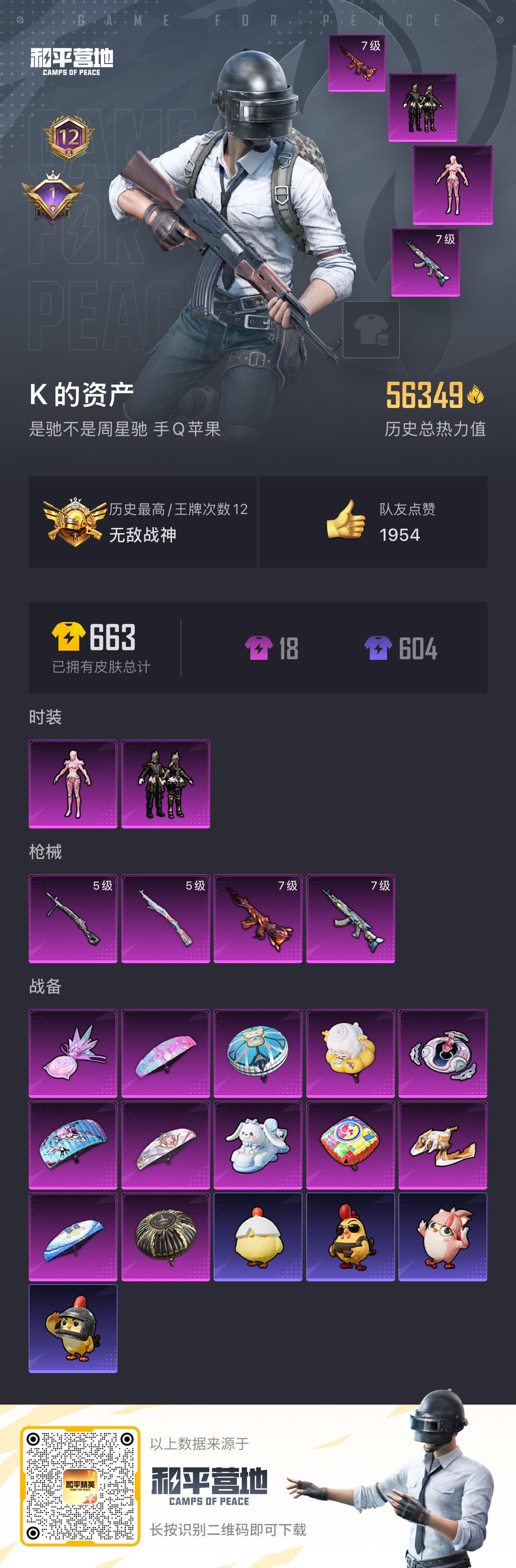 HPSJ3403143和平精英账号详情图4 HPSJ3403143和平精英账号详情图4