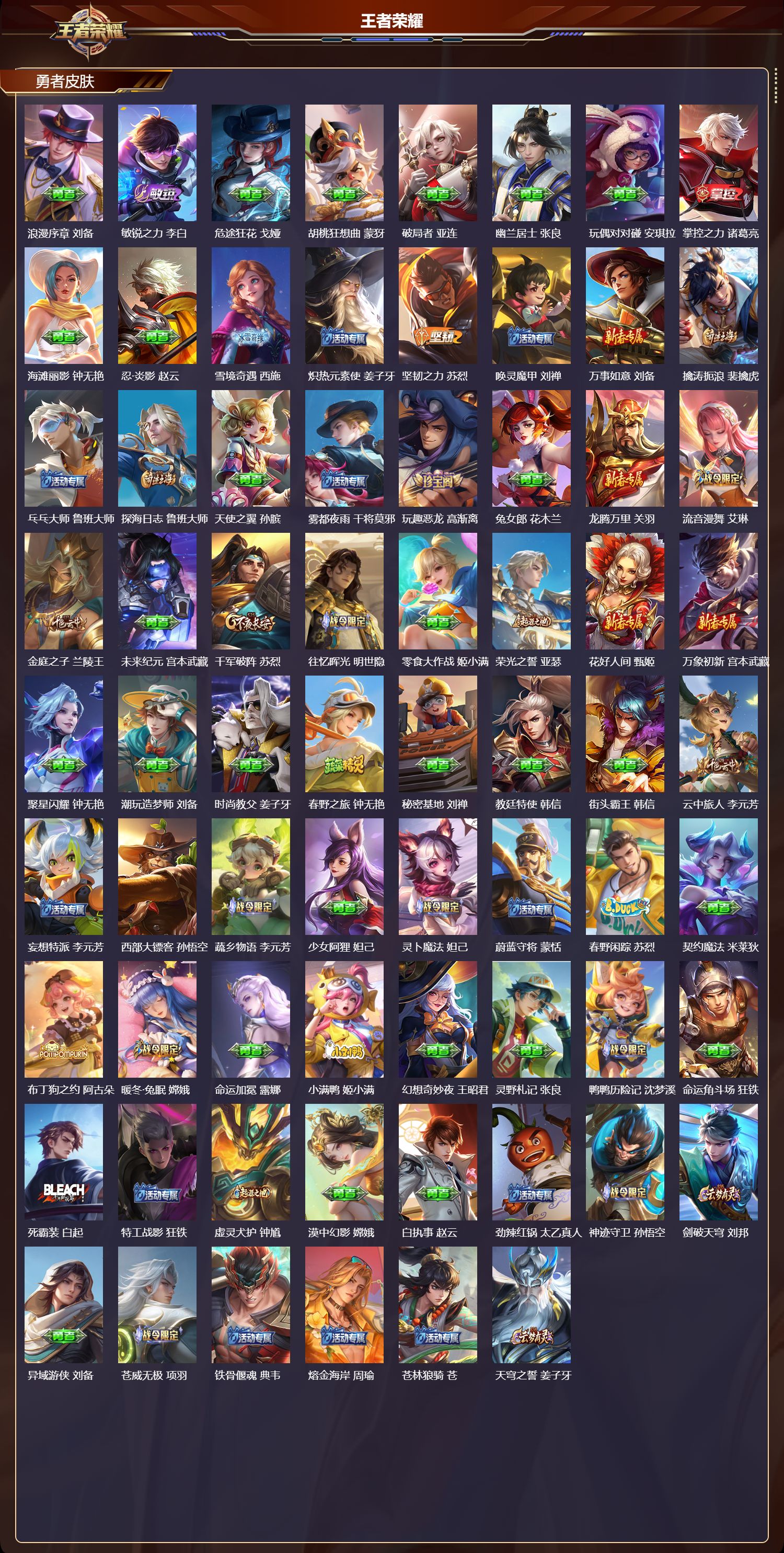 WZCMW3401937王者荣耀账号详情图20