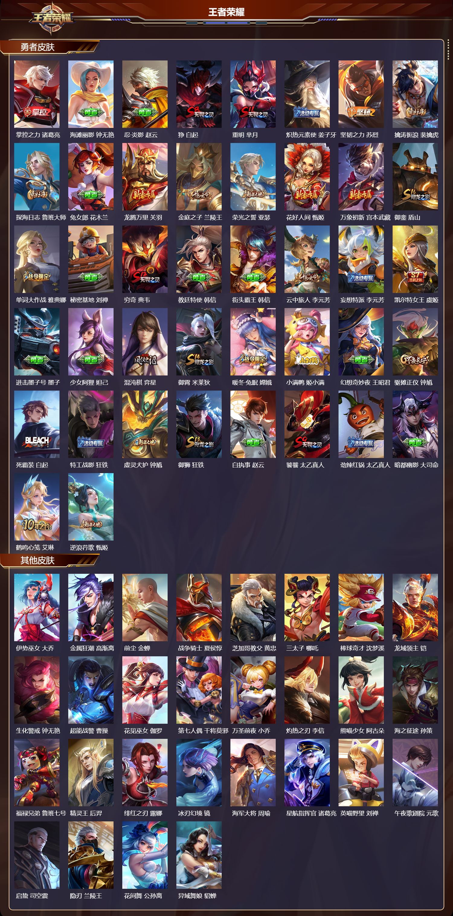 WZMK3393277王者荣耀账号详情图4 WZMK3393277王者荣耀账号详情图4