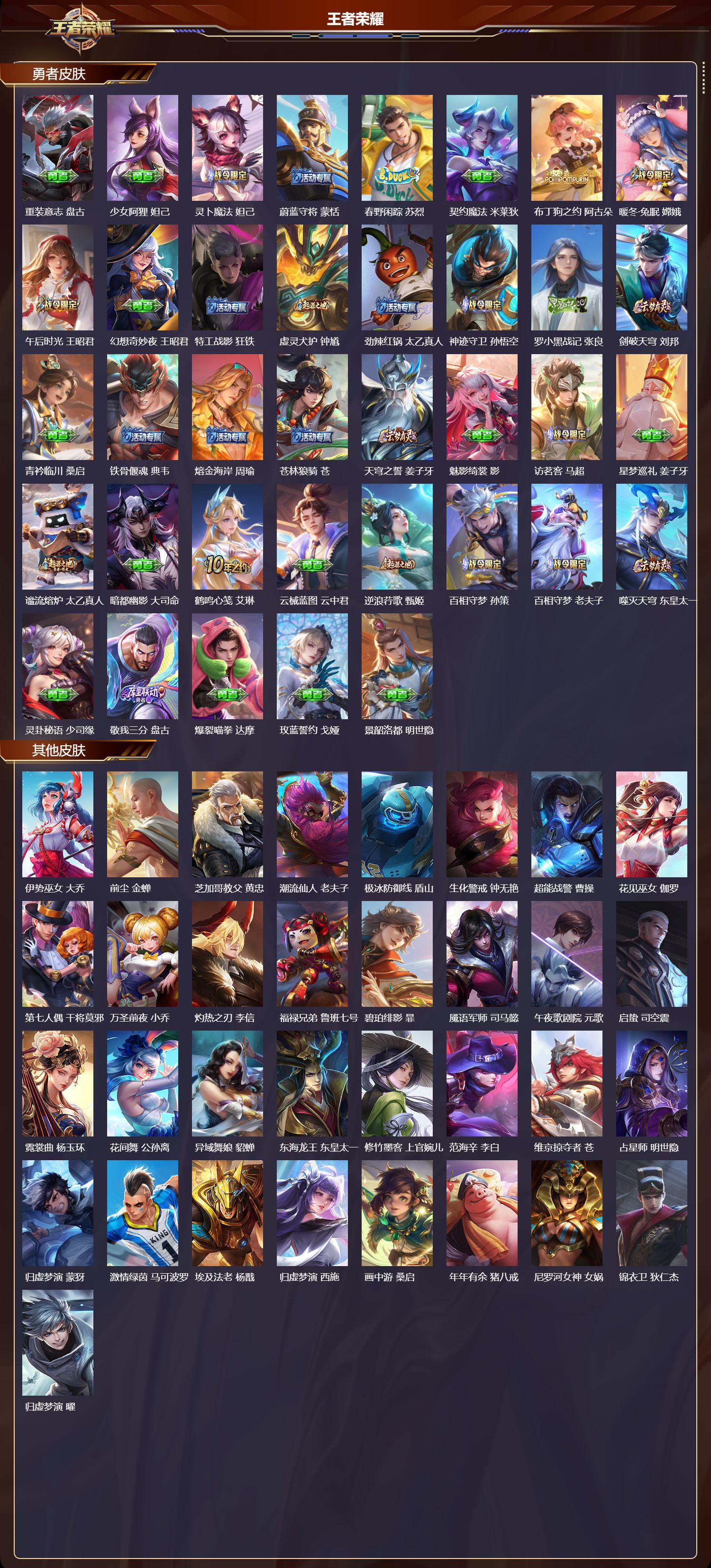 WZMK3393269王者荣耀账号详情图5