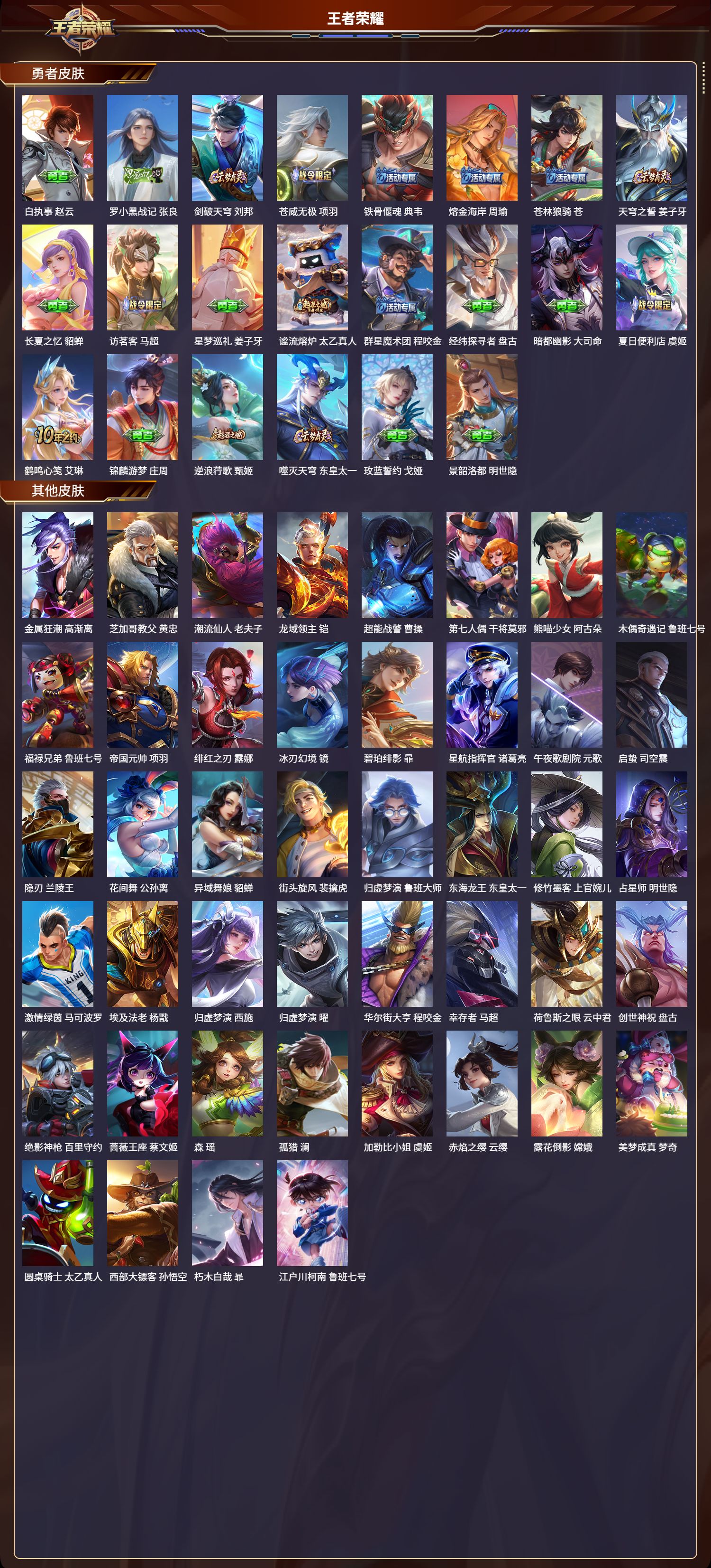 WZMK3346433王者荣耀账号详情图4