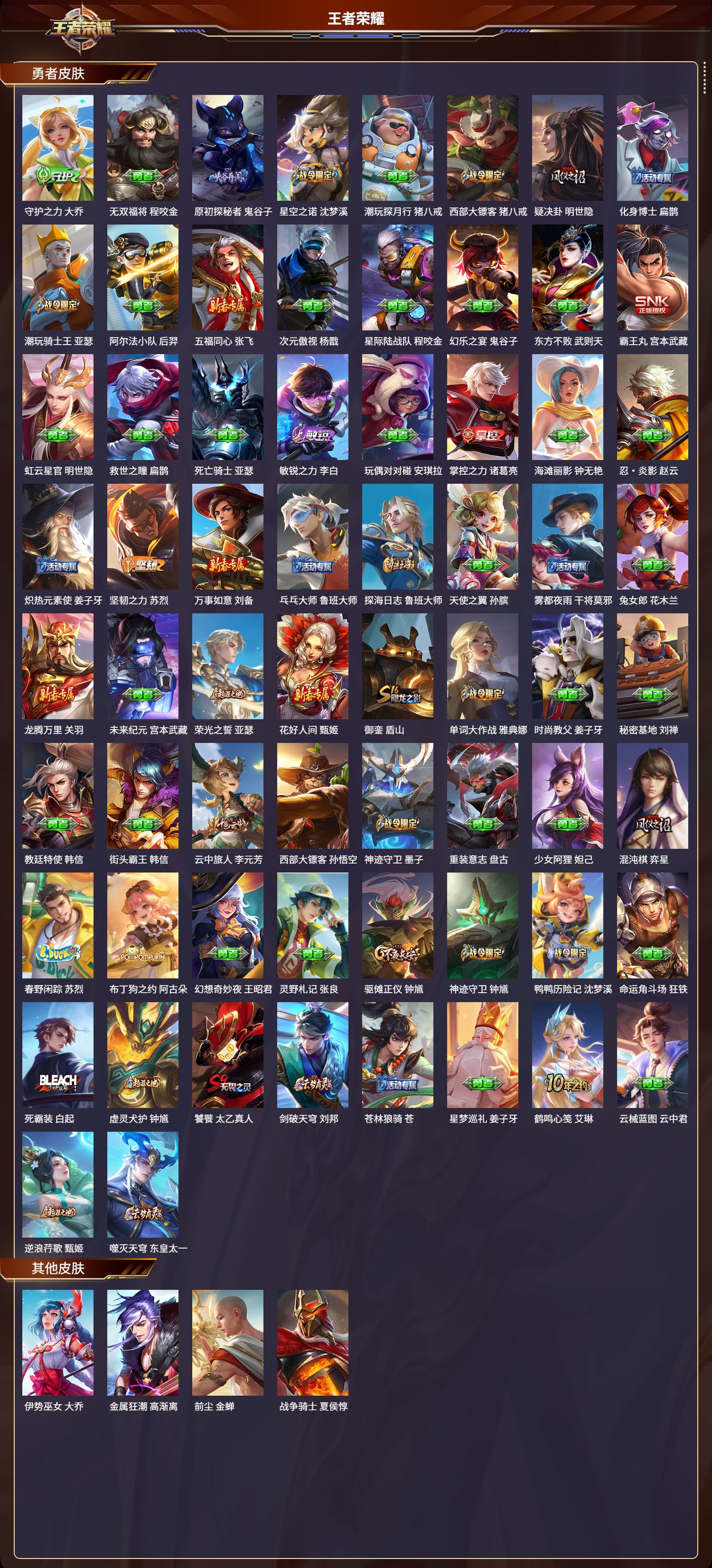 WZMK3346432王者荣耀账号详情图4 WZMK3346432王者荣耀账号详情图4