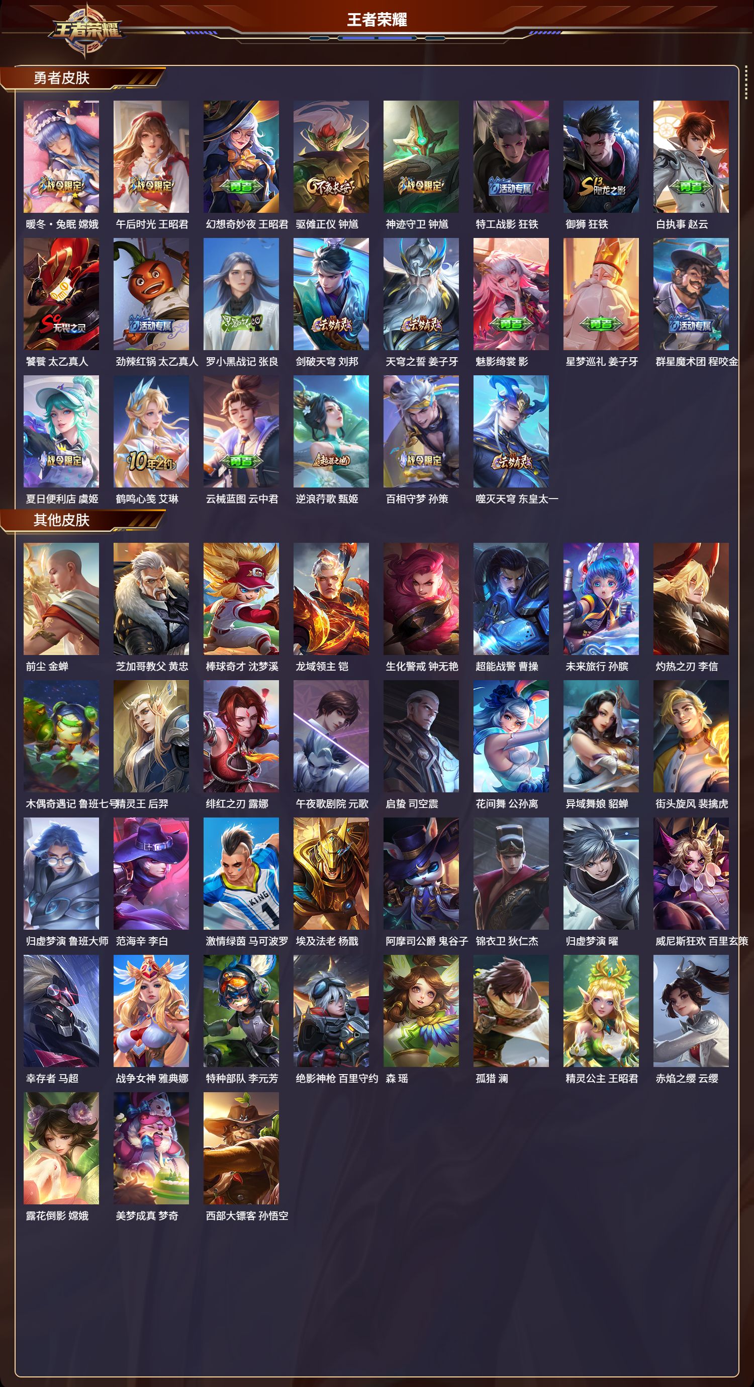 WZMK3346422王者荣耀账号详情图5