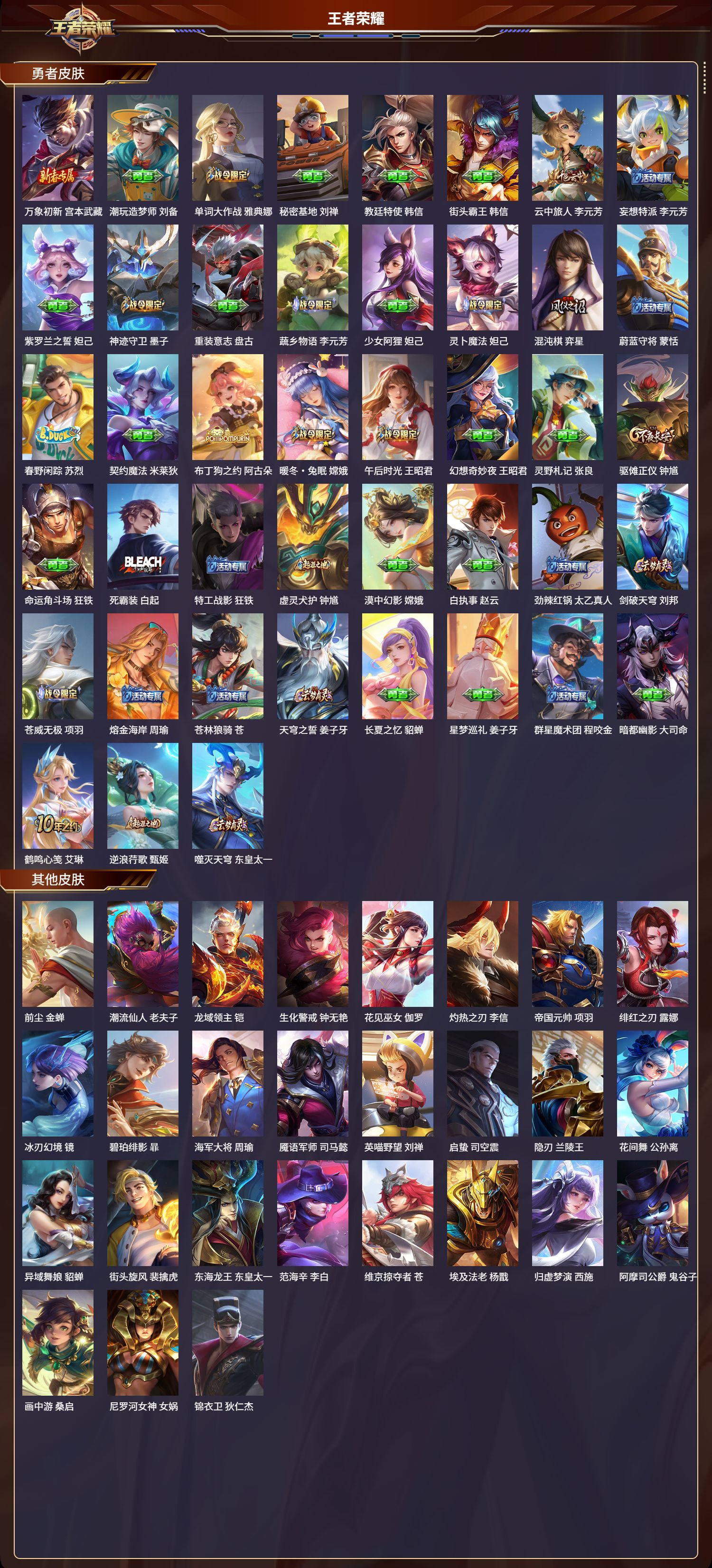 WZMK3346427王者荣耀账号详情图5 WZMK3346427王者荣耀账号详情图5