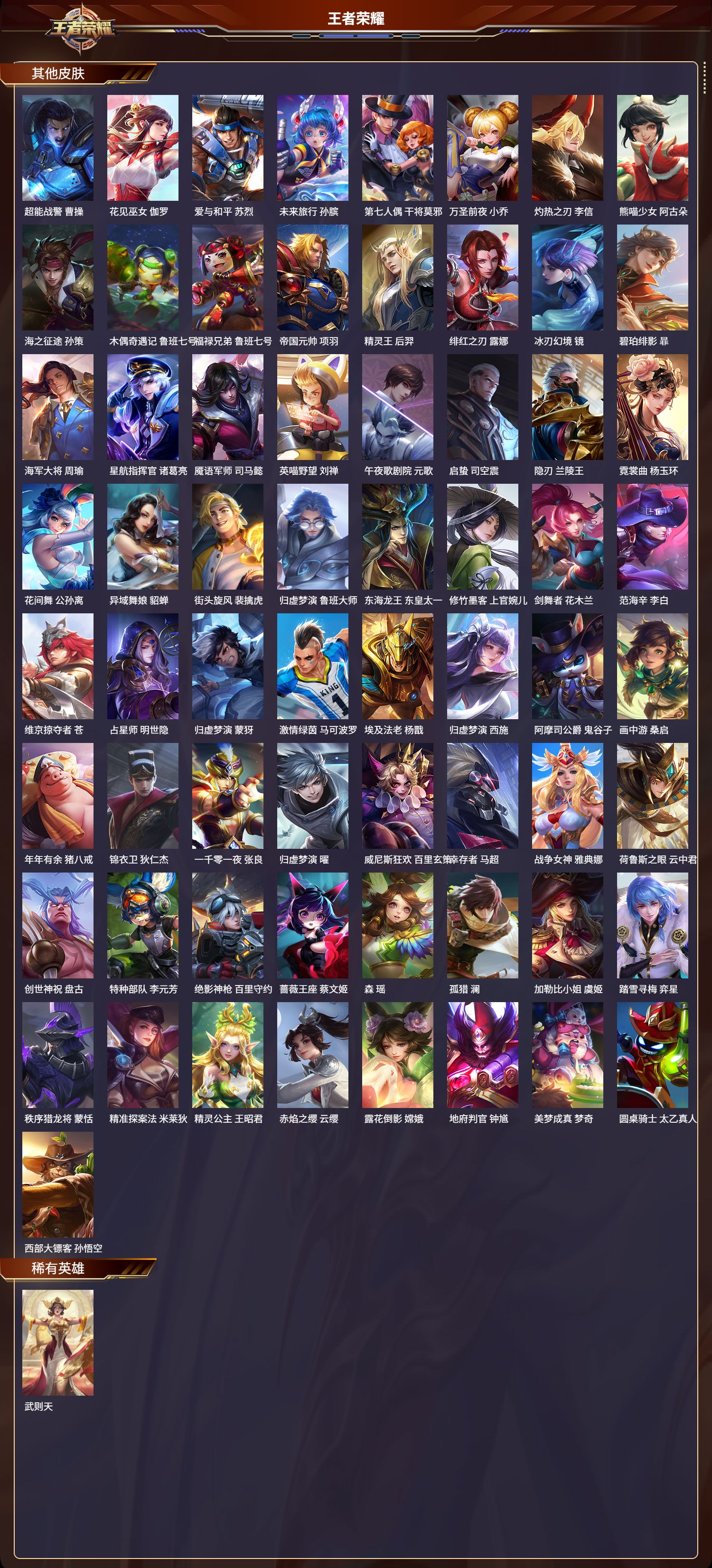 WZMK3346429王者荣耀账号详情图6 WZMK3346429王者荣耀账号详情图6