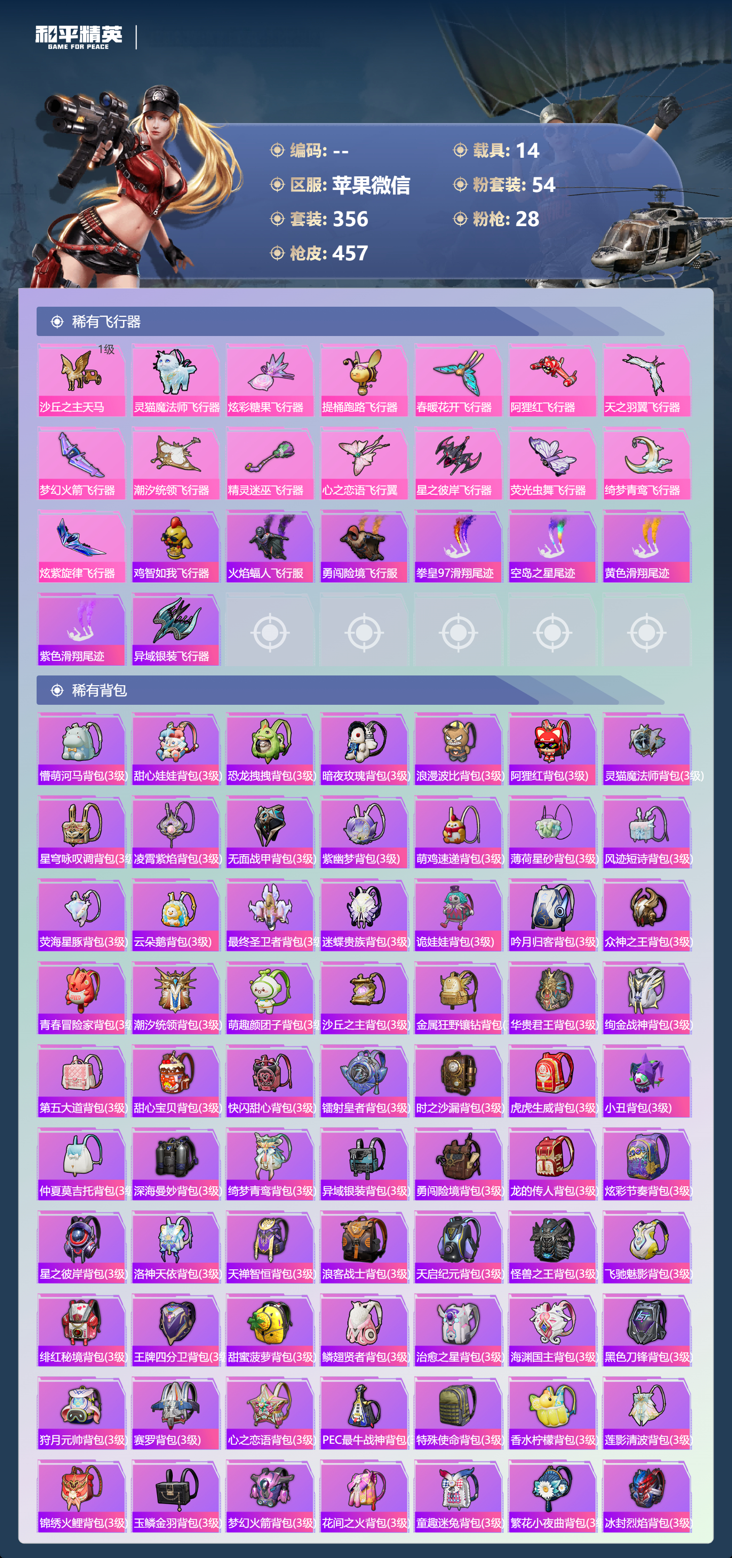 HPSJ3371388和平精英账号详情图14 HPSJ3371388和平精英账号详情图14