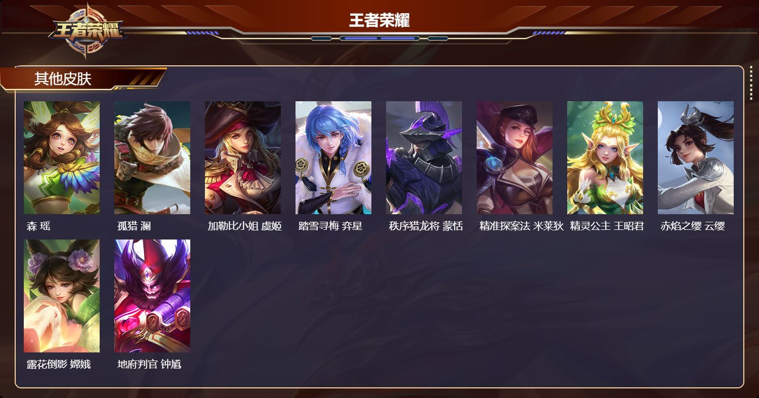WZMK3115963王者荣耀账号详情图7 WZMK3115963王者荣耀账号详情图7